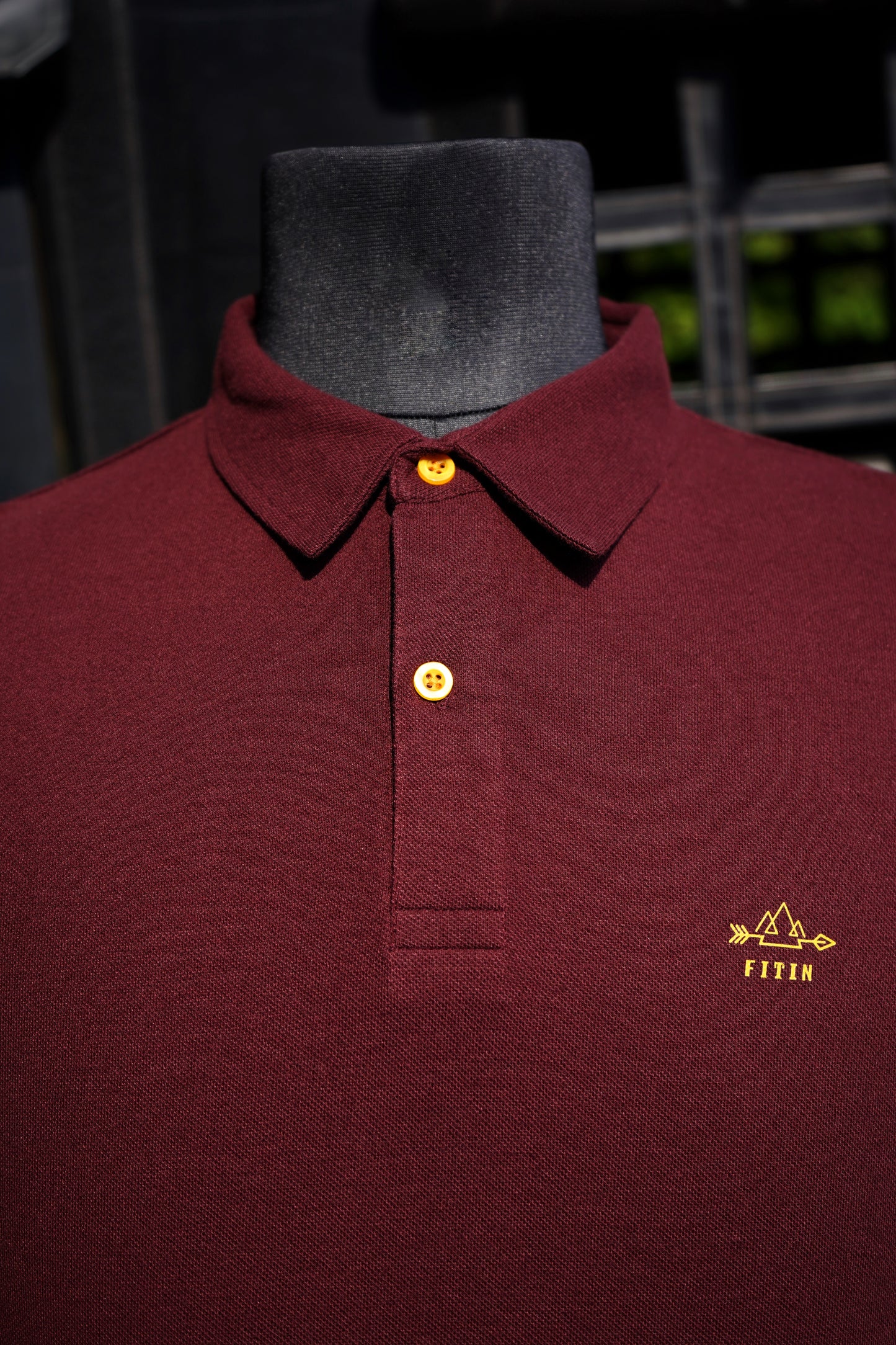 Burgundy – Organic cotton