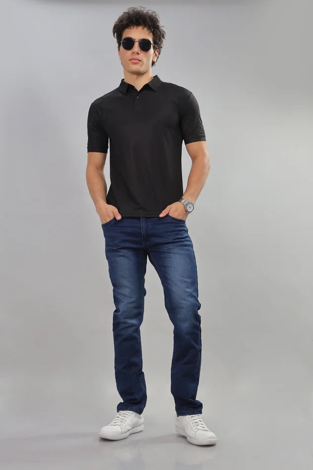 Black – Athlete Polo