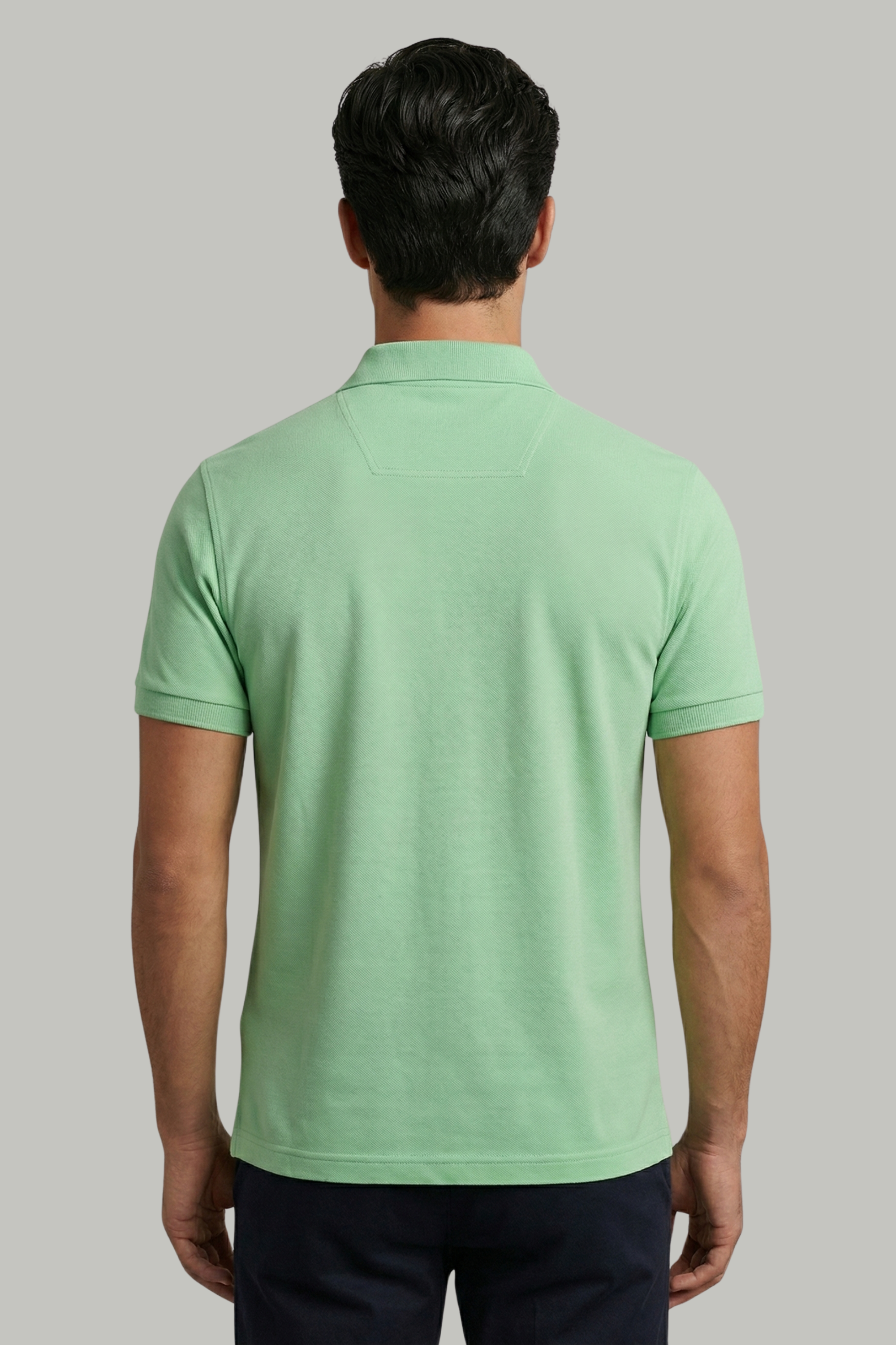 Light Green Daily Wear Polo T-Shirt