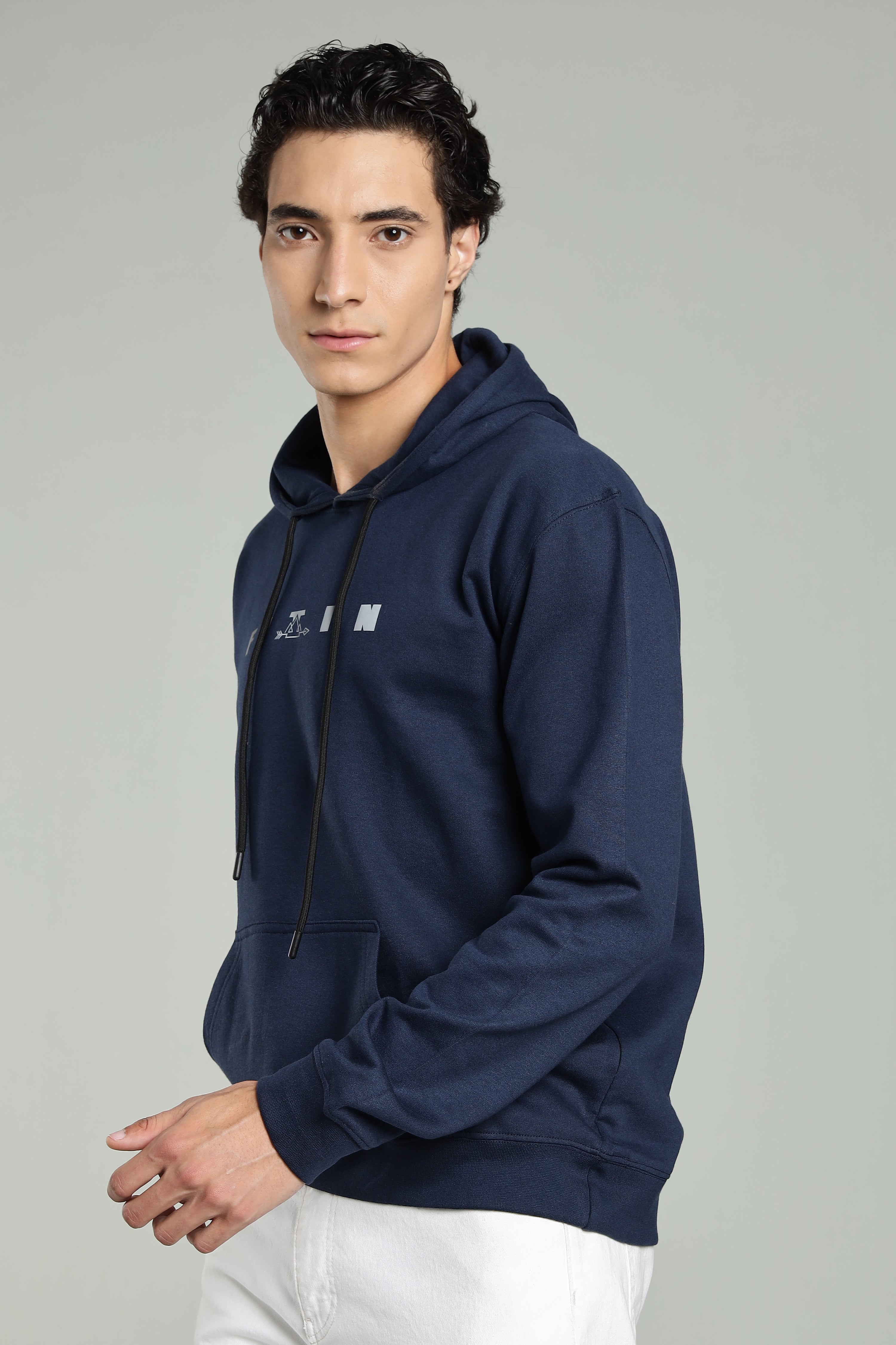 Navy Men’s All-Season Vent Zip Hoodie