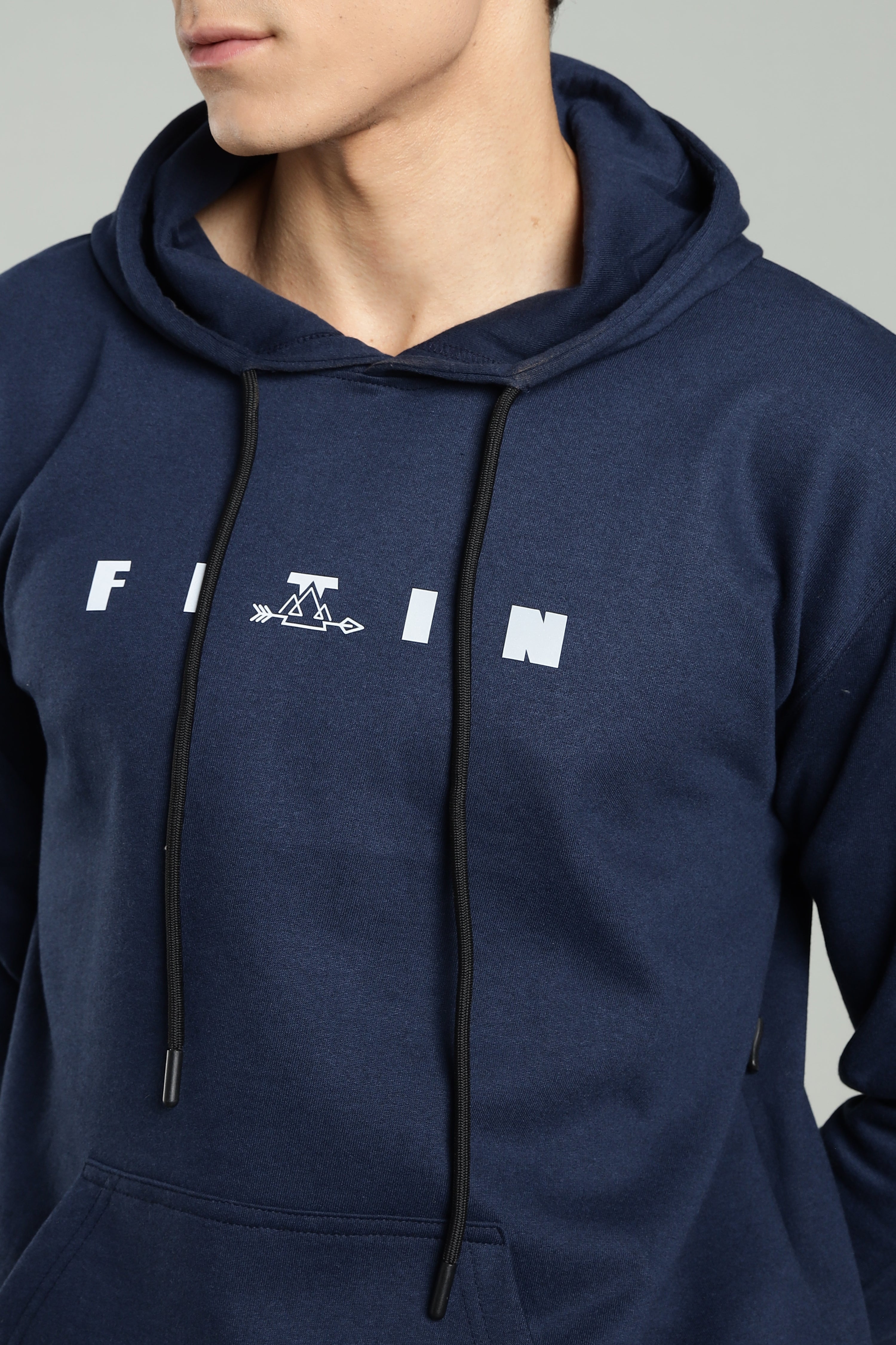 Navy Men’s All-Season Vent Zip Hoodie