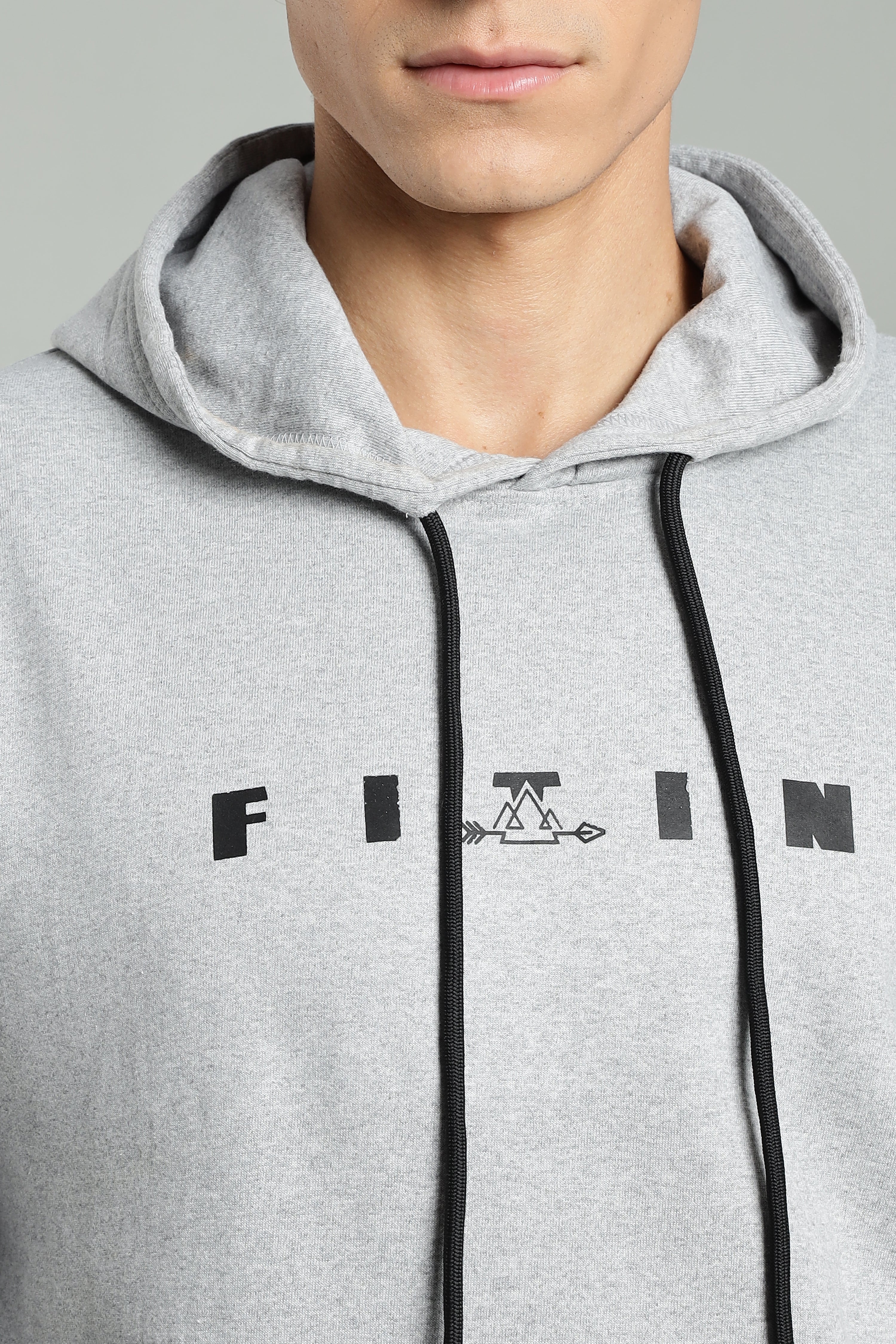 Grey Men’s All-Season Vent Zip Hoodie