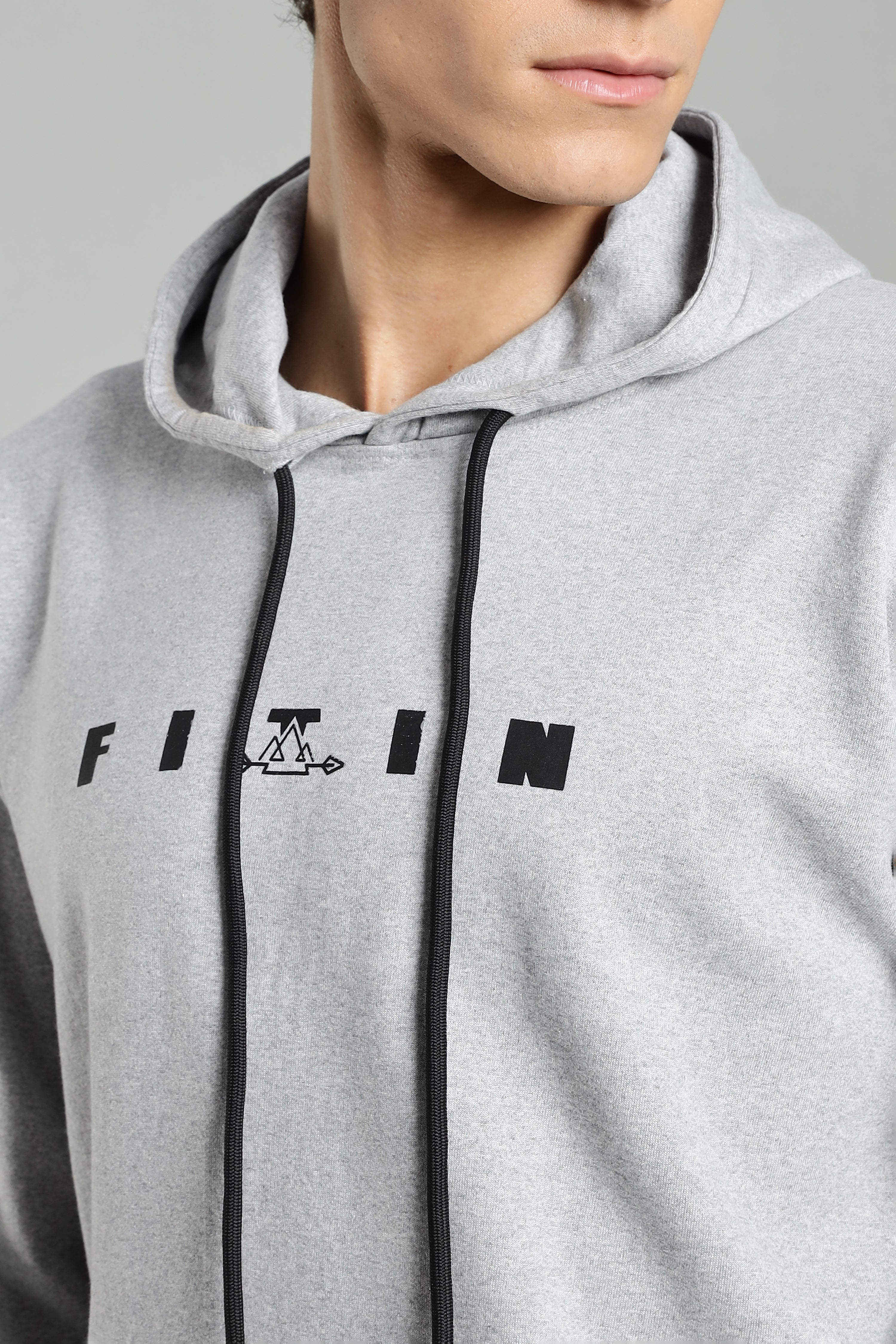 Grey Men’s All-Season Vent Zip Hoodie