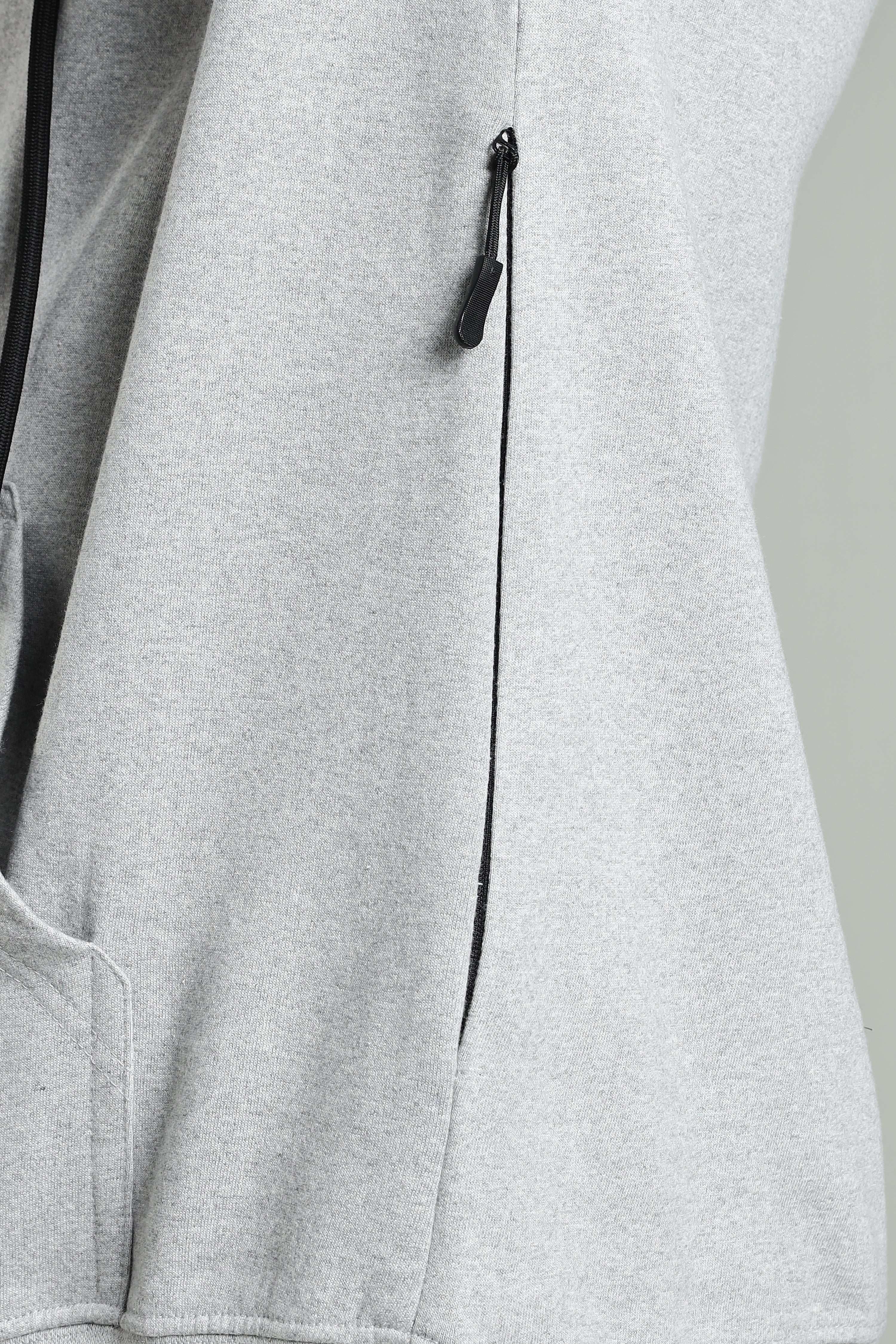 Grey Men’s All-Season Vent Zip Hoodie
