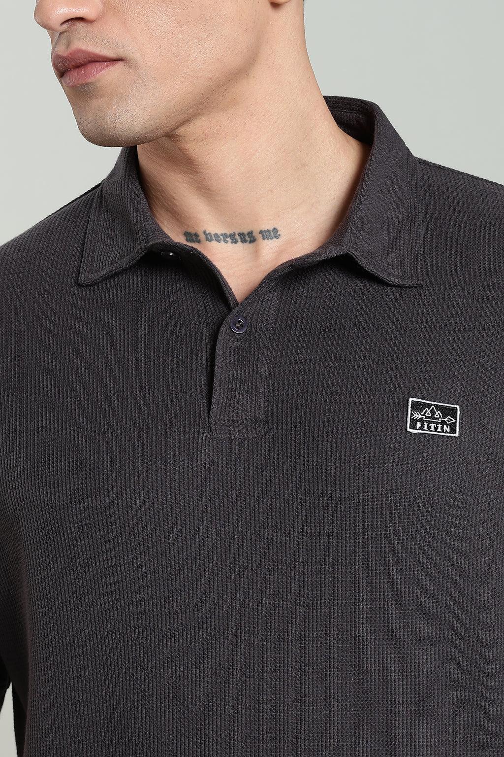 Gunmetal Grey Old Money Polo - PR