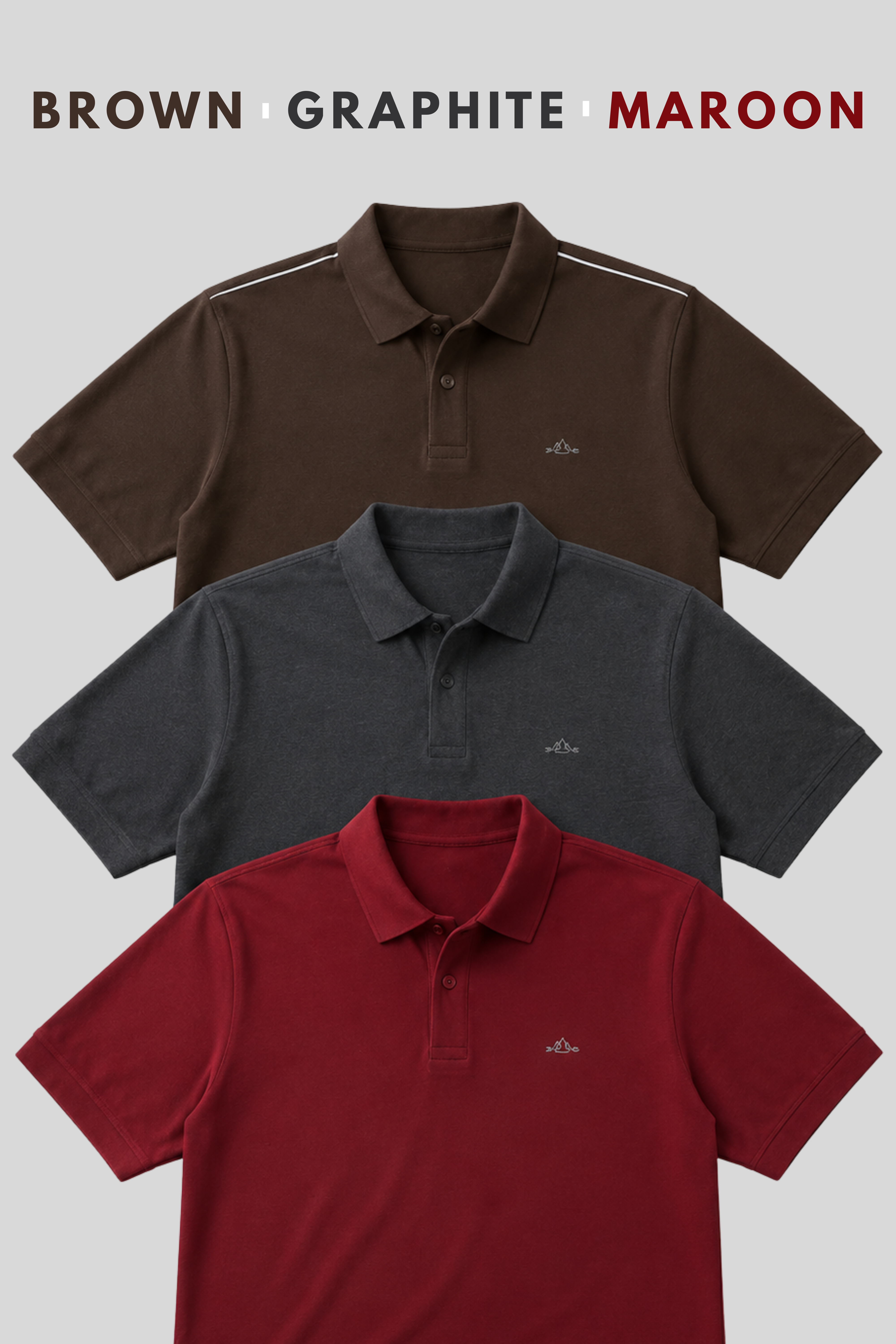 Essential Polo Combo (Pack of 3)