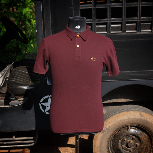 Burgundy – Organic cotton