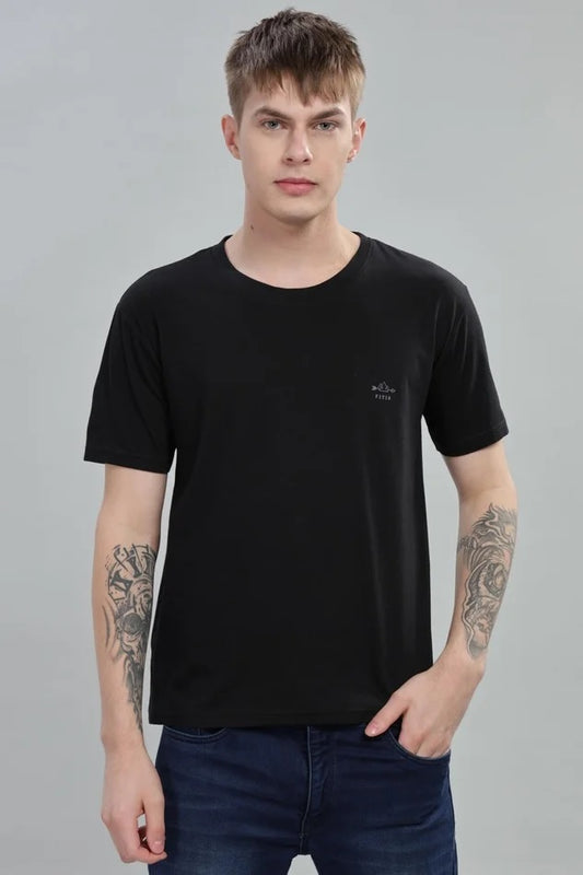 Black – 100% Cotton tee