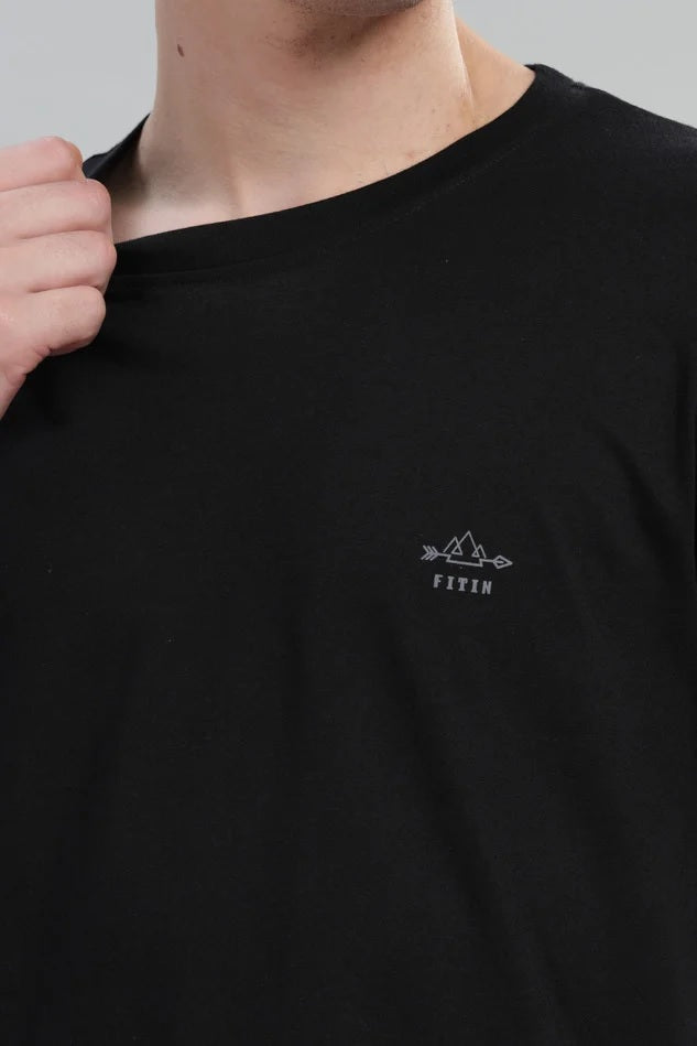 Black – 100% Cotton tee