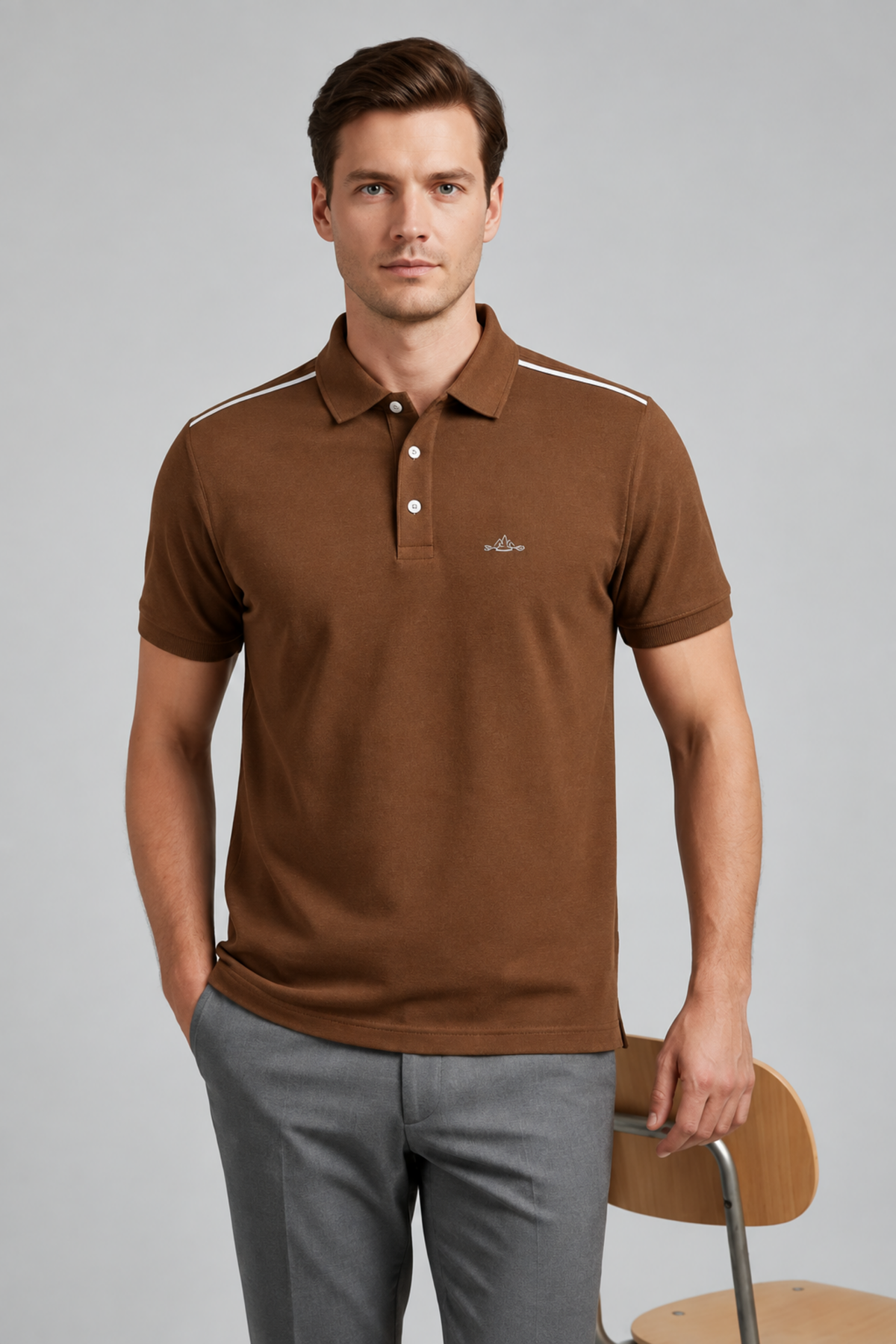Brown Polo