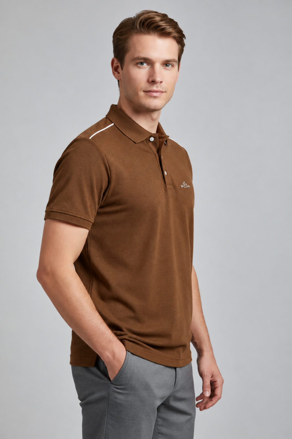 Brown Polo