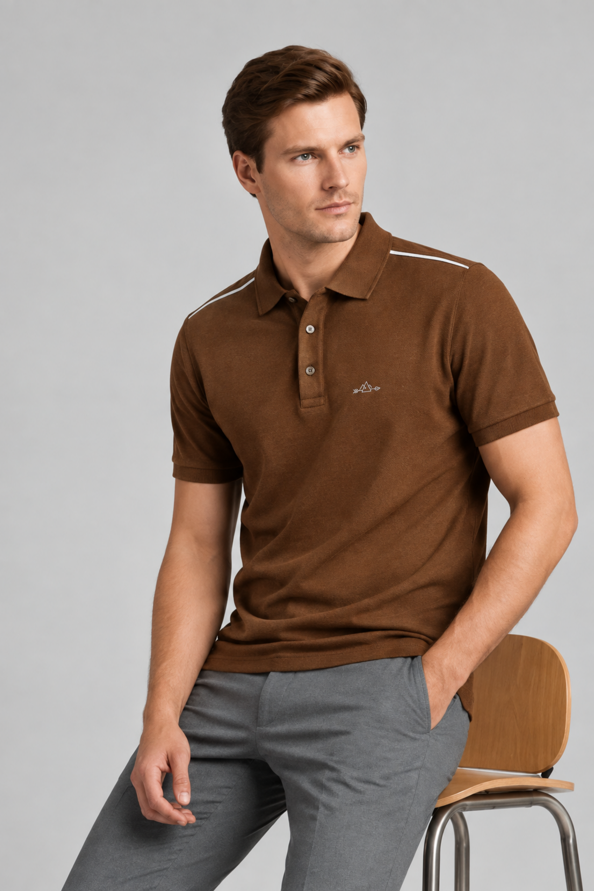 Brown Polo