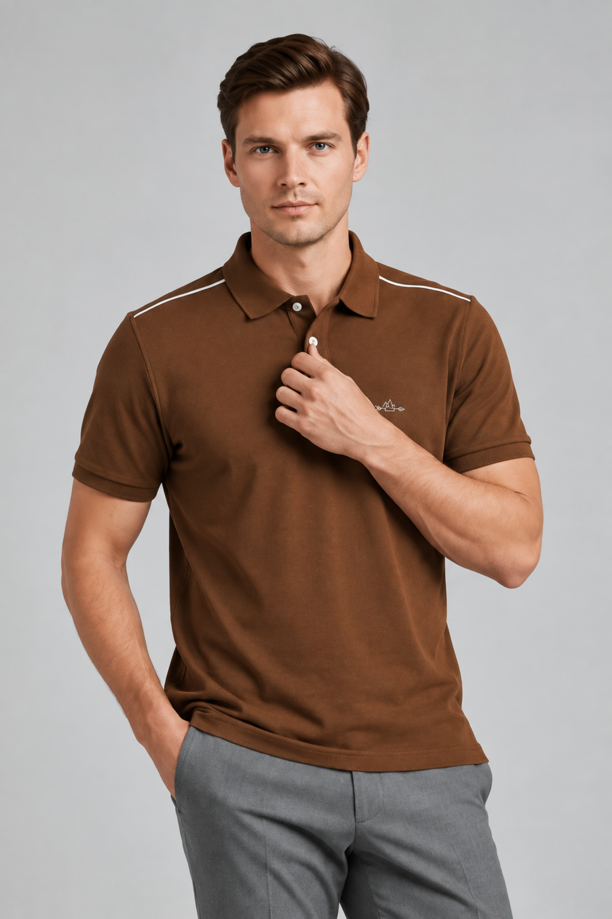 Brown Polo