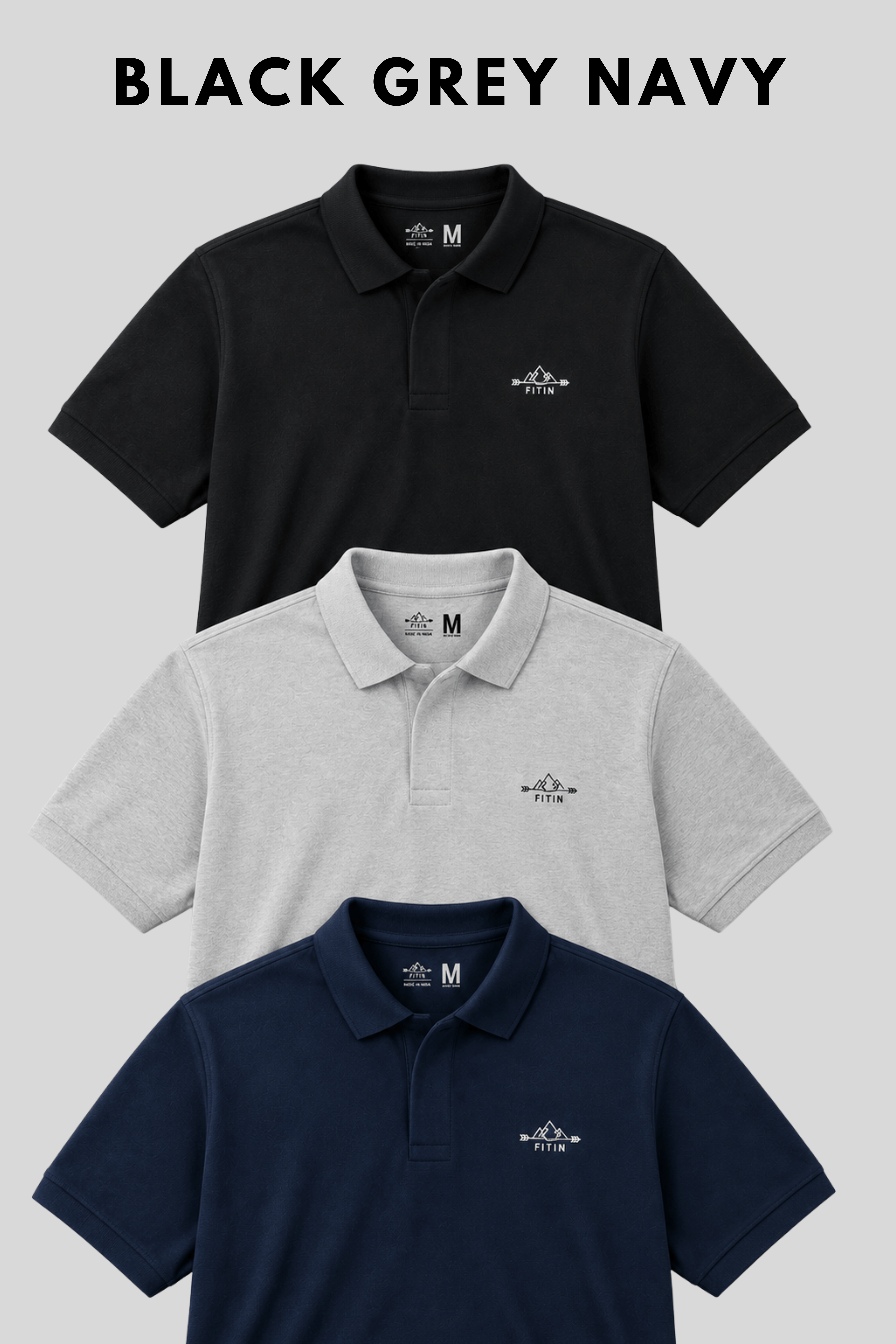 Classic Polo Combo (Pack of 3)