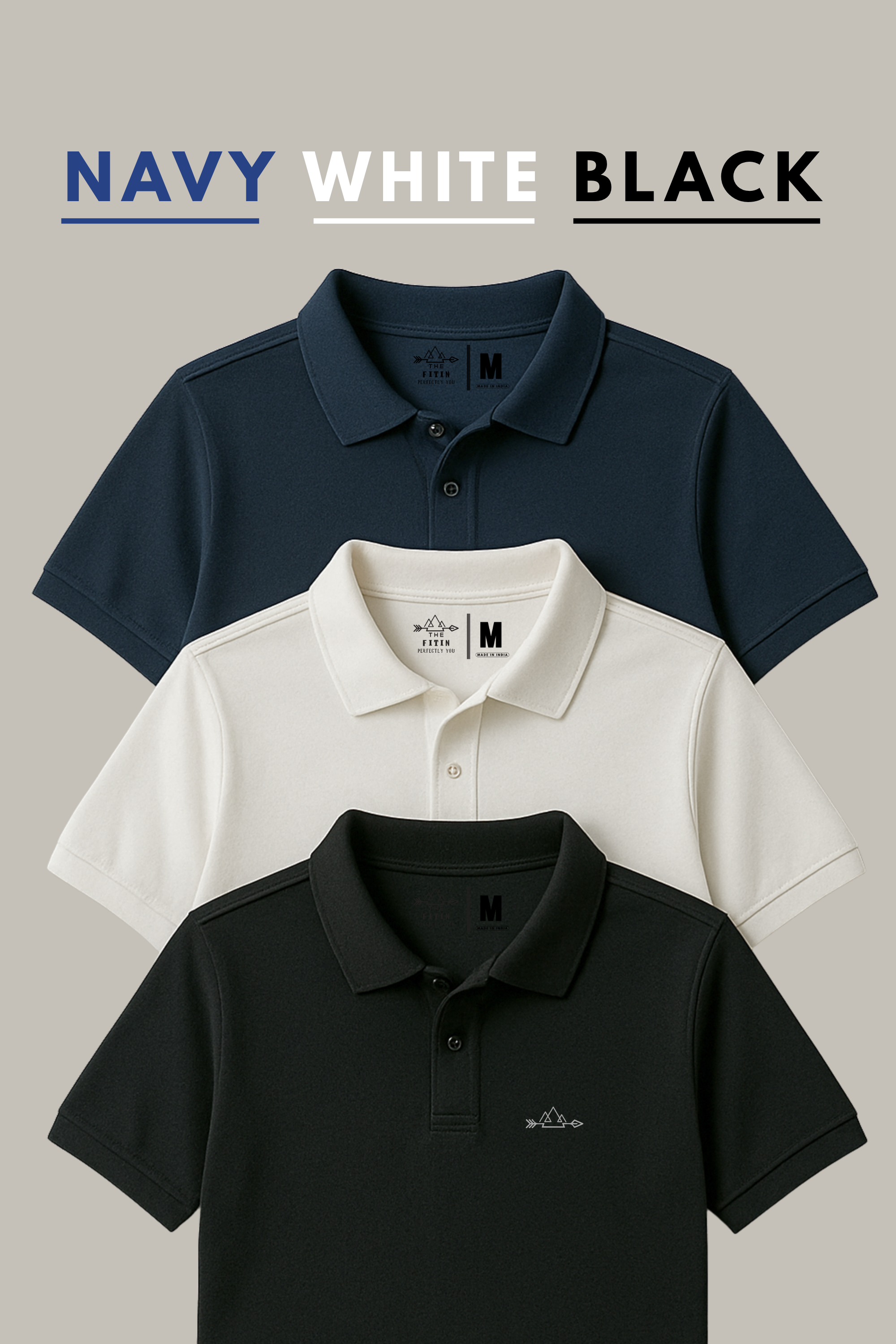 Classic Pure Cotton Combo (Pack of 3)