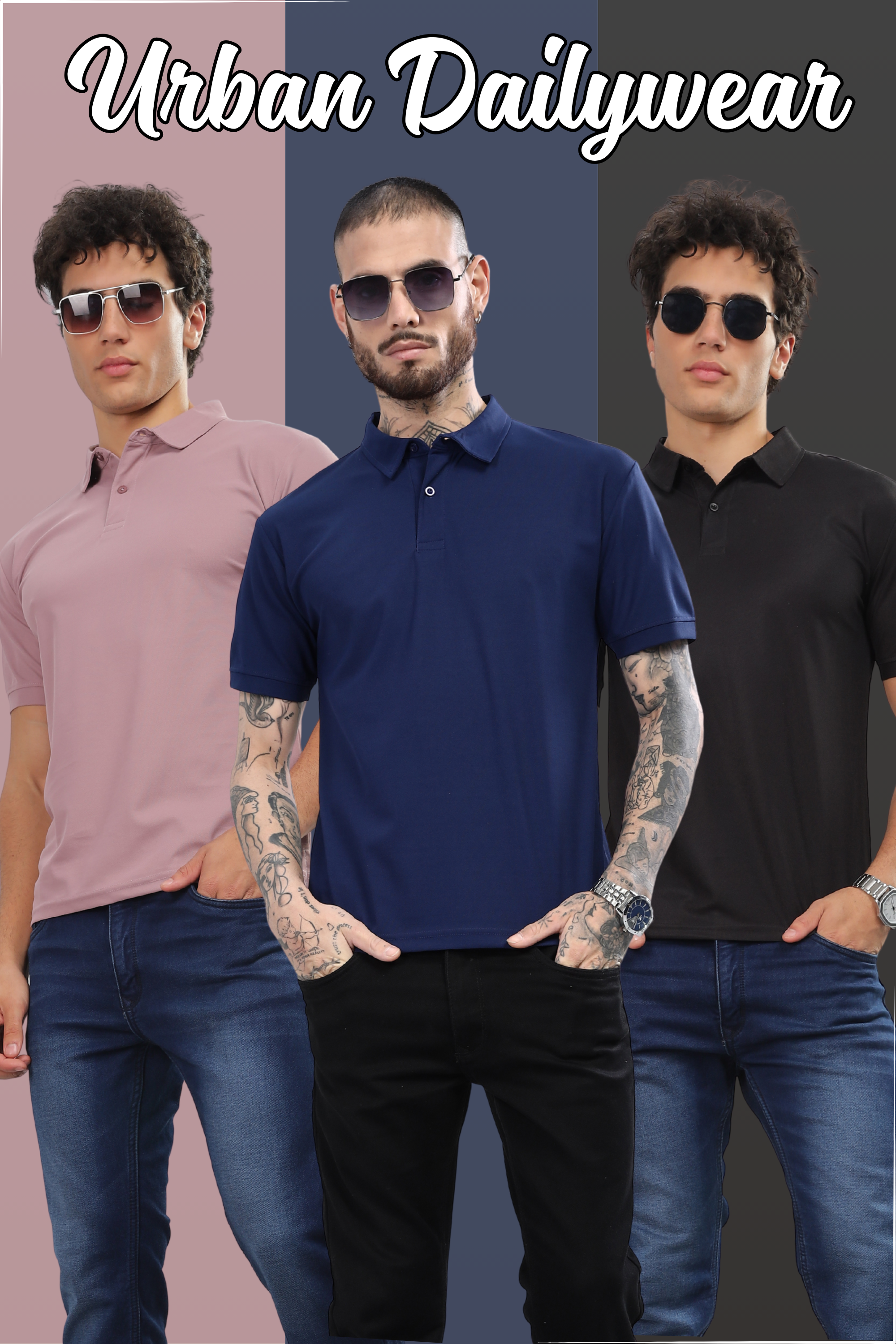 Urban Daily Wear Combo (Pack of 3)