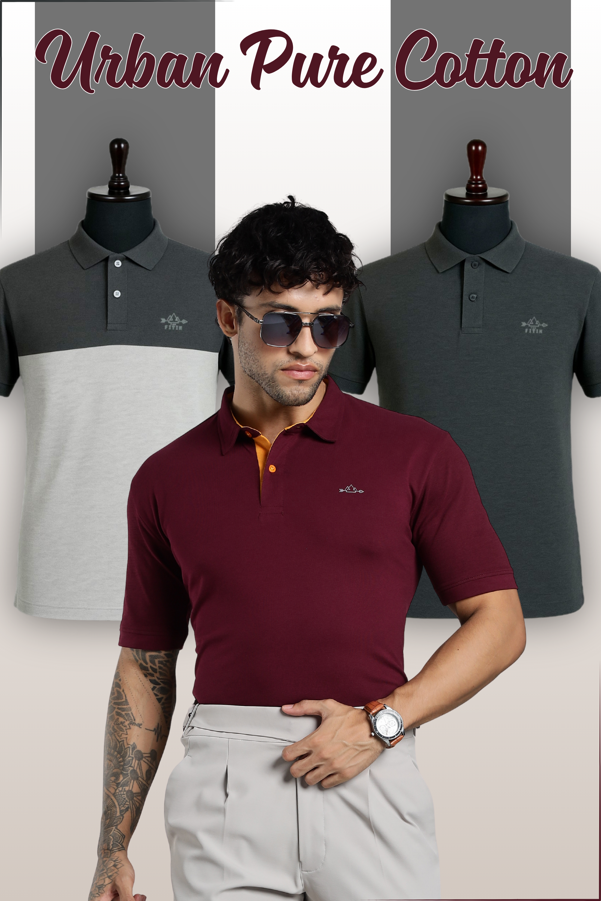 Urban Pure Cotton Combo (Pack of 3)