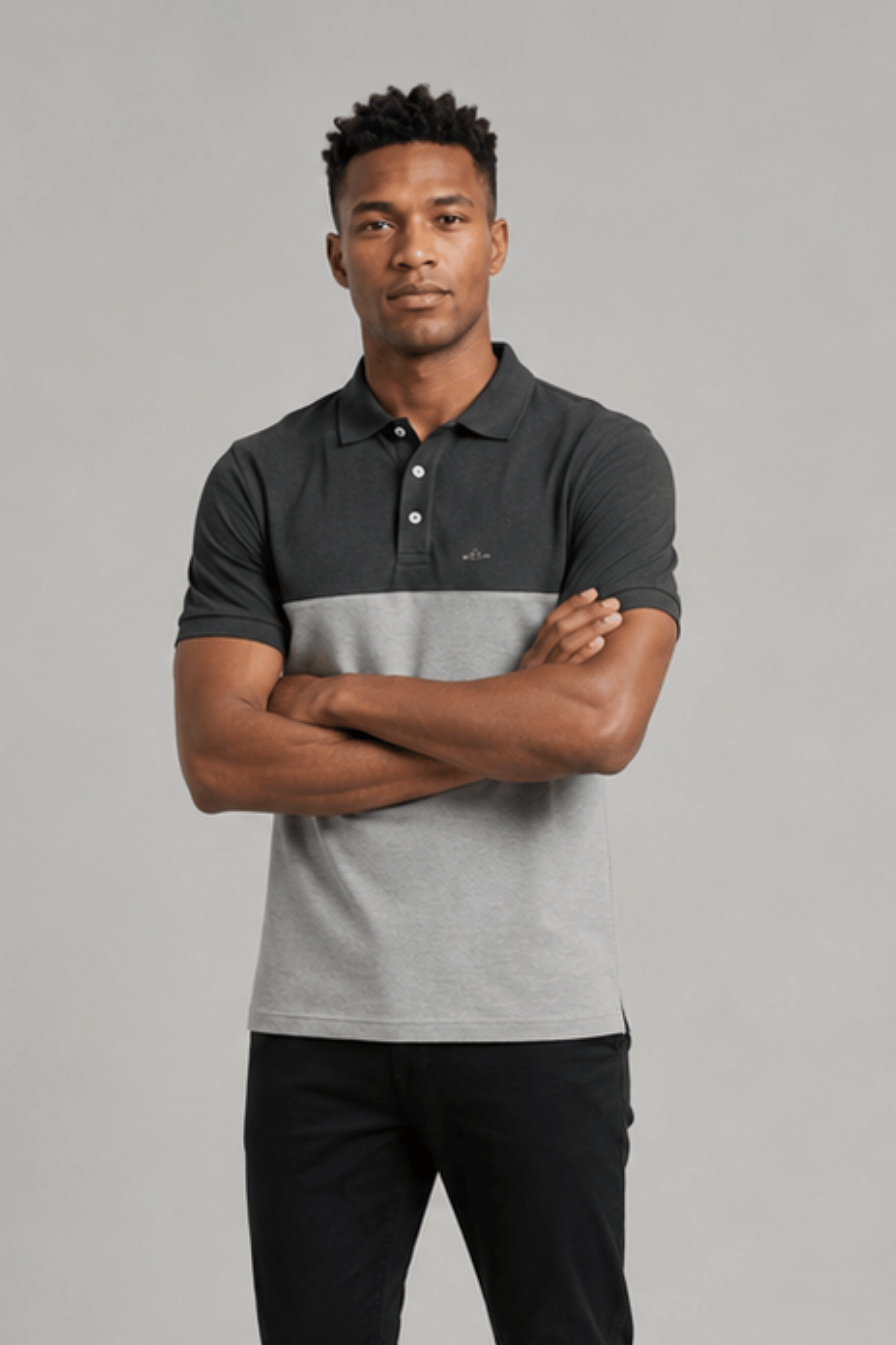 CS Grey Blend Polo
