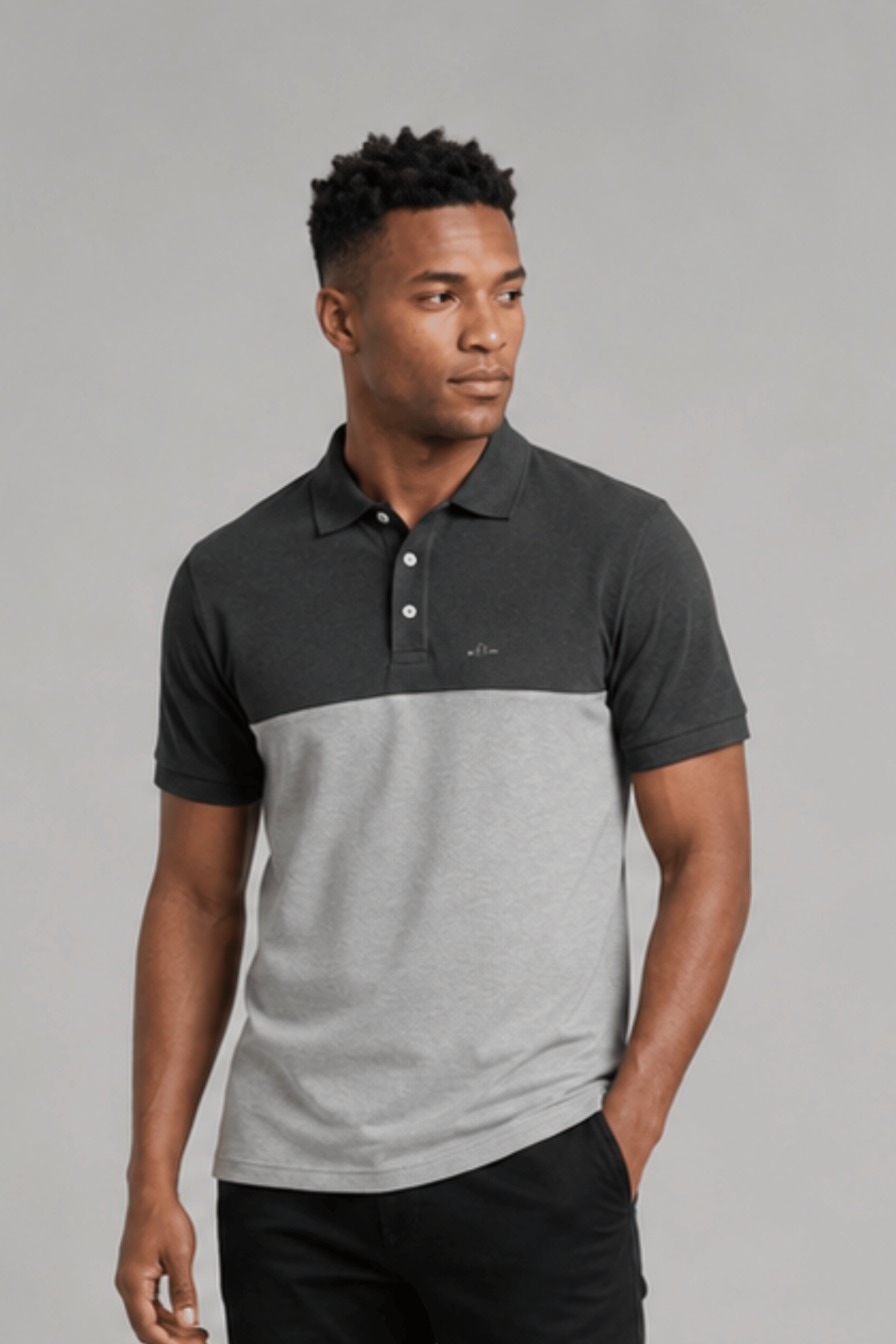 CS Grey Blend Polo