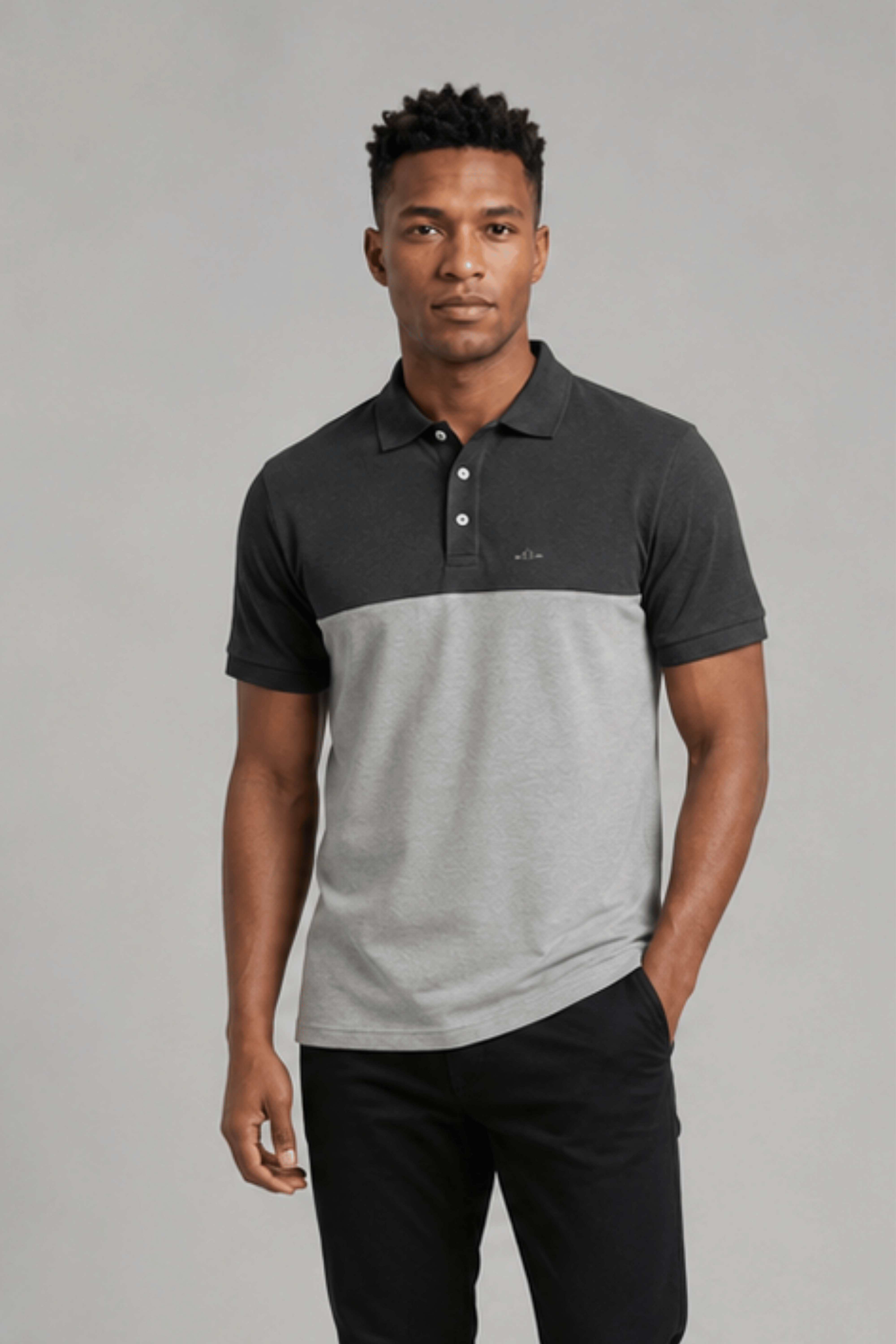 CS Grey Blend Polo