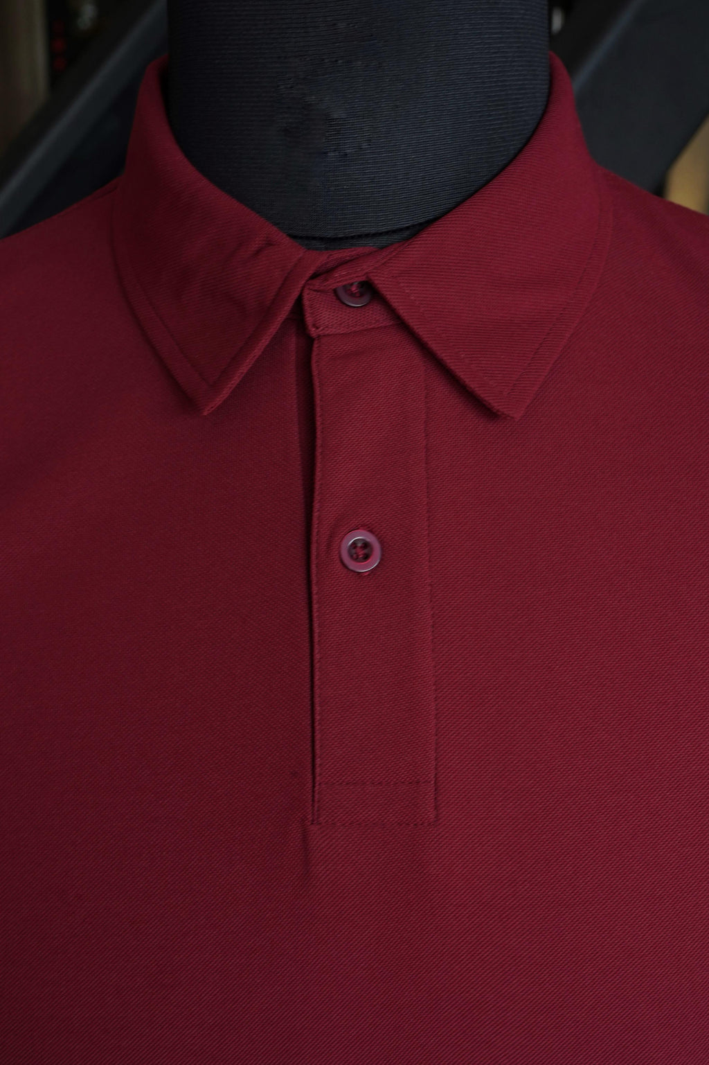 Maroon Daily Wear Polo T-Shirt