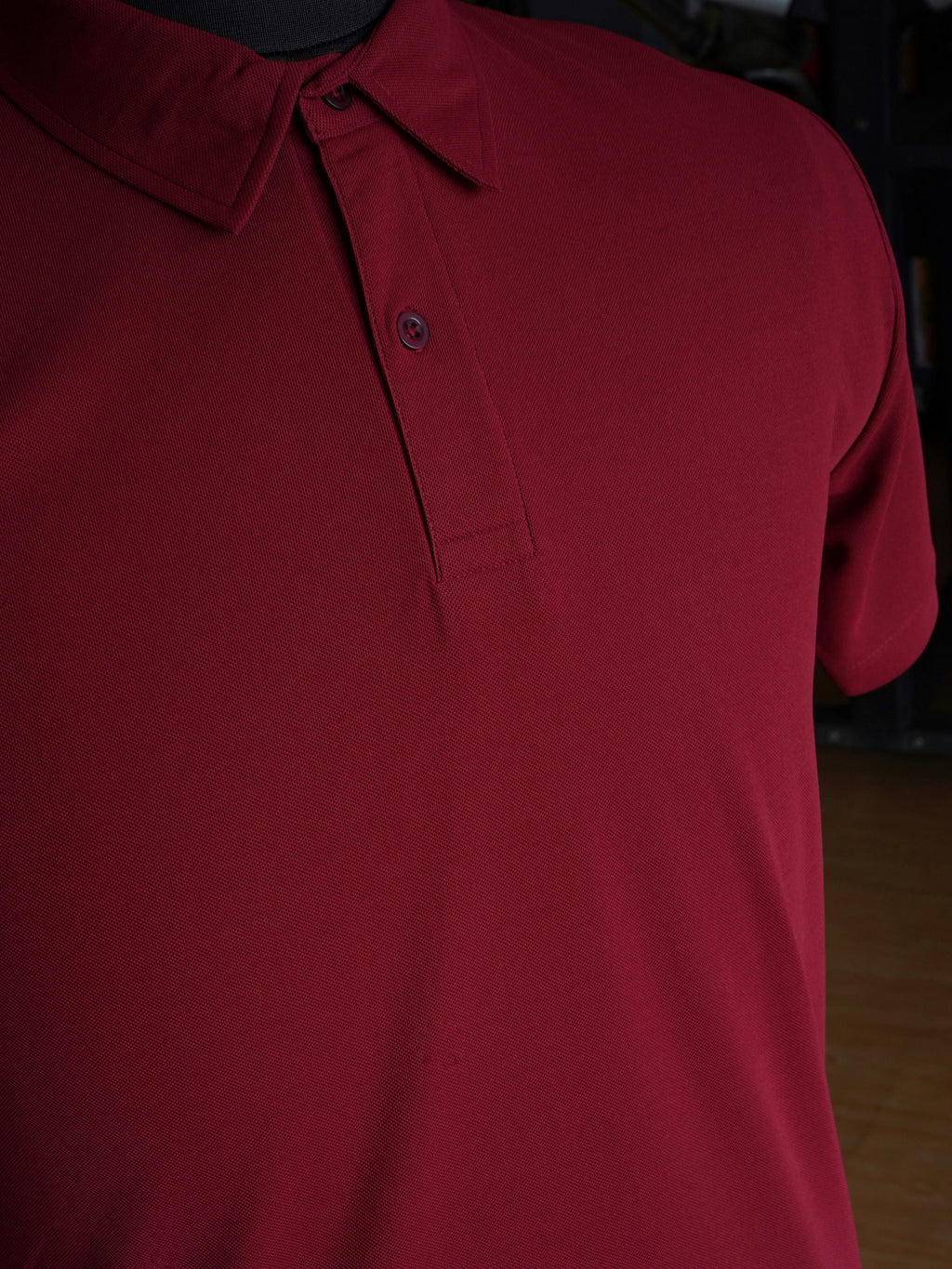 Maroon Daily Wear Polo T-Shirt