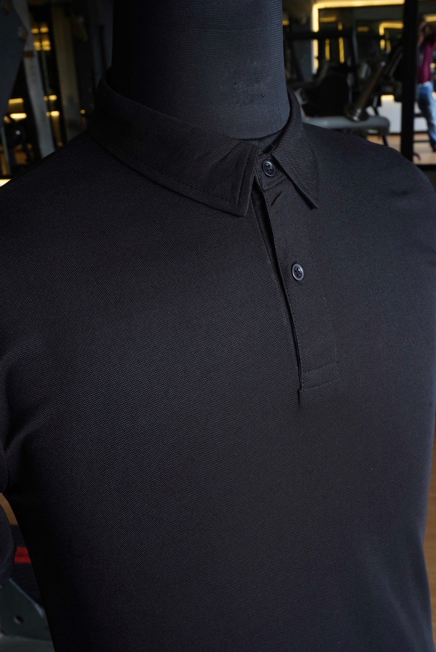 Black – Athlete Polo