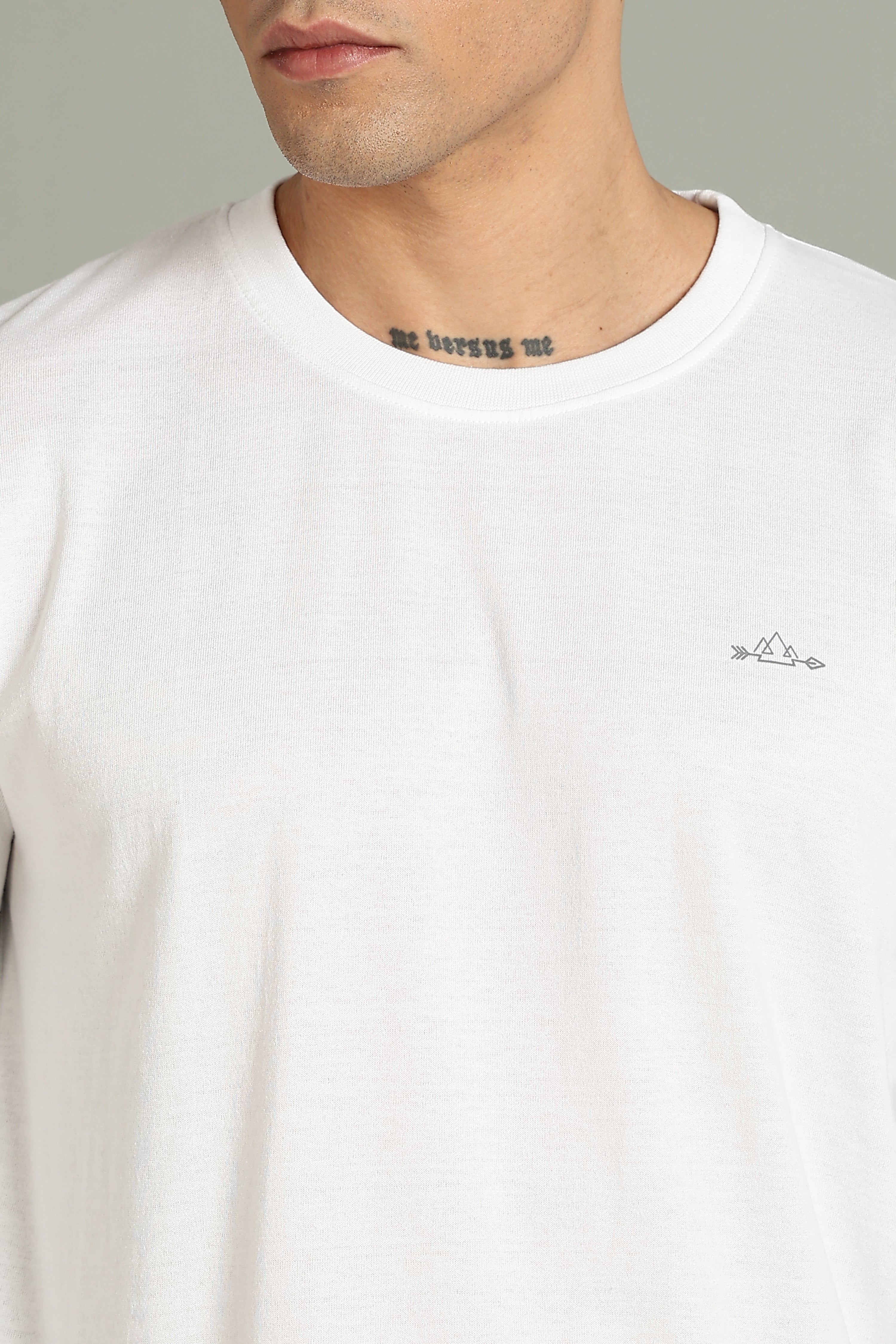 Plain White Full Sleeve Tee