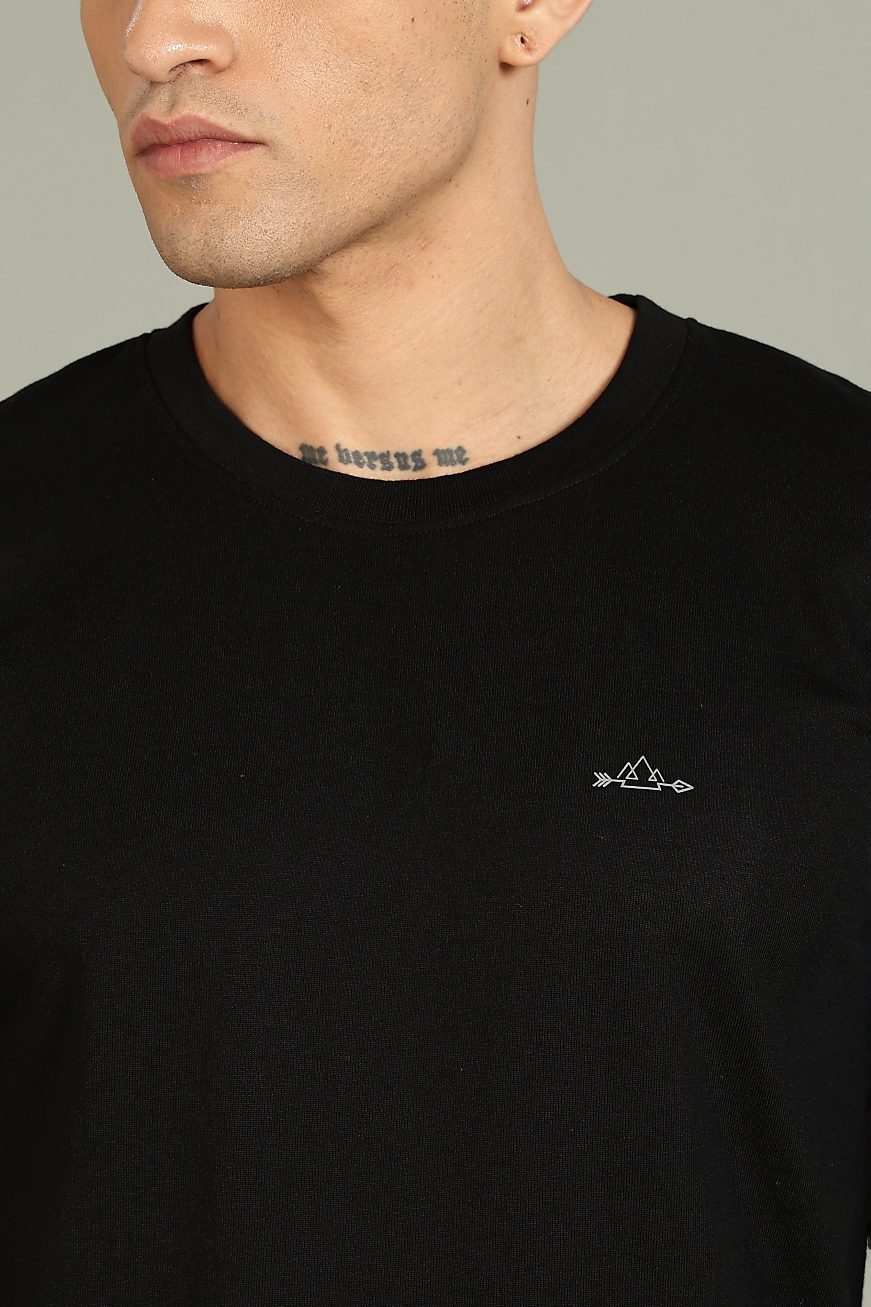 Plain Black Full Sleeve Tee