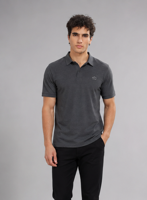 Graphite Melange Polo