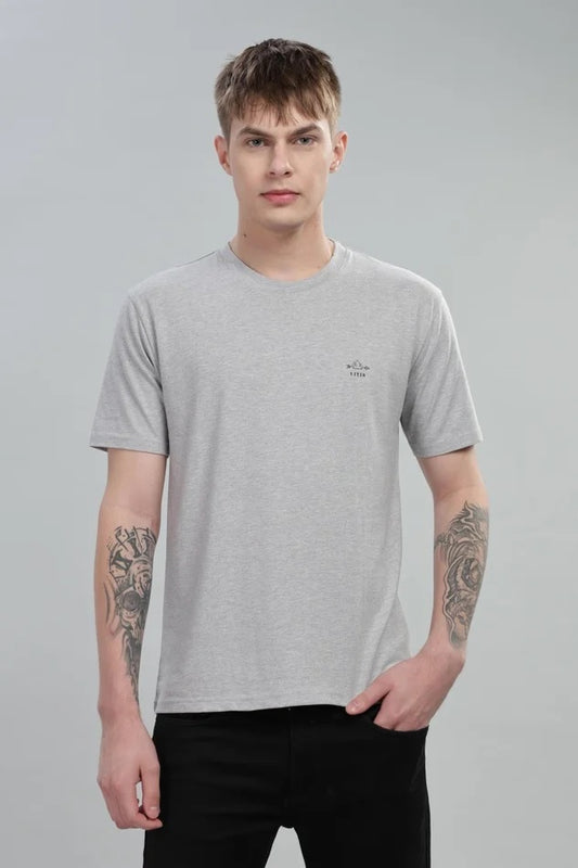 Grey – 100% Cotton tee