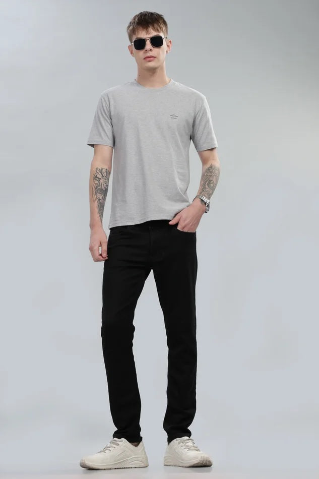 Grey – 100% Cotton tee