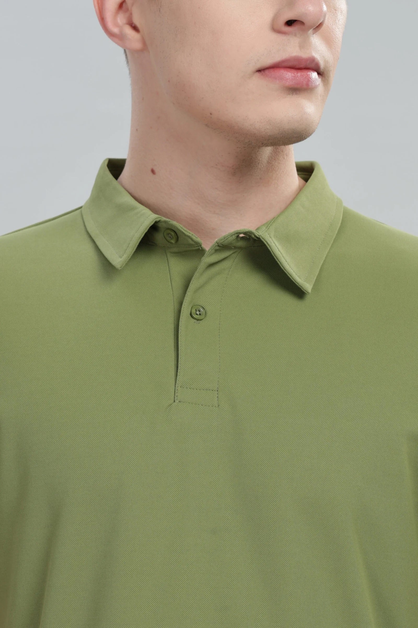 Leaf Green Daily Wear Polo T-Shirt