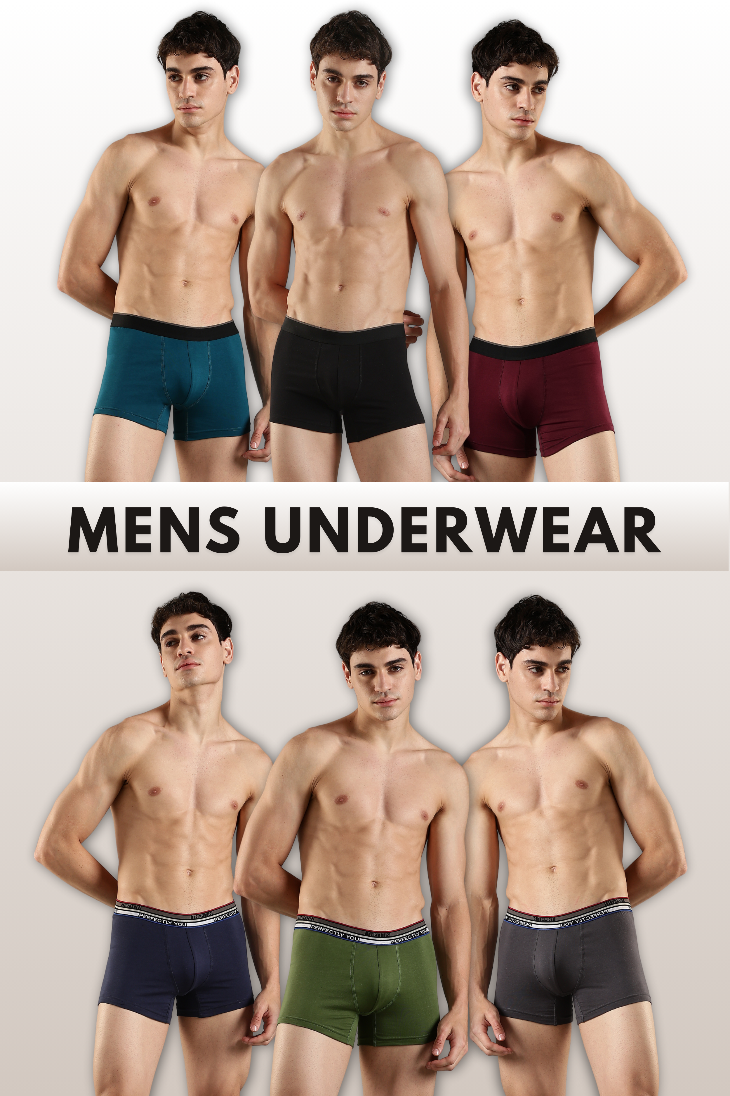 Men’s Underwear 5 Pack Combo
