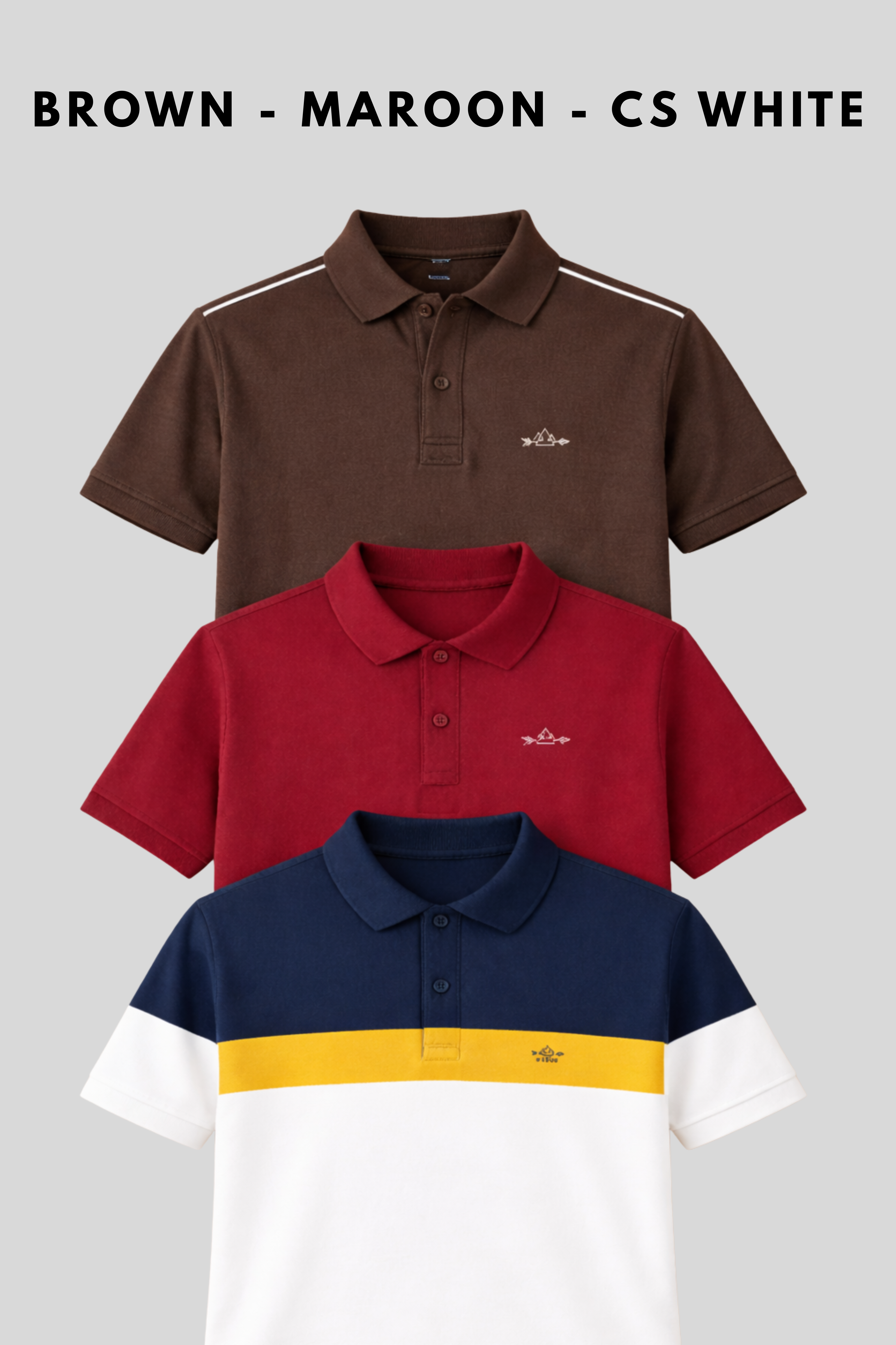 Urban Polo Combo (Pack of 3)