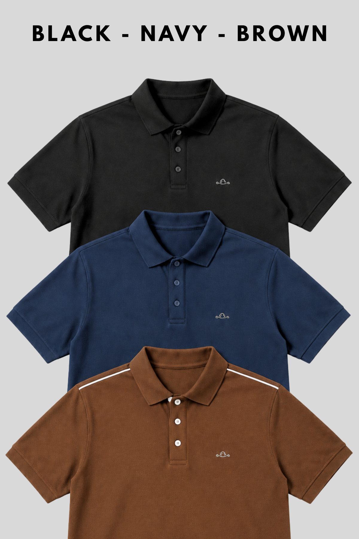 Elite Polo Combo (Pack of 3)