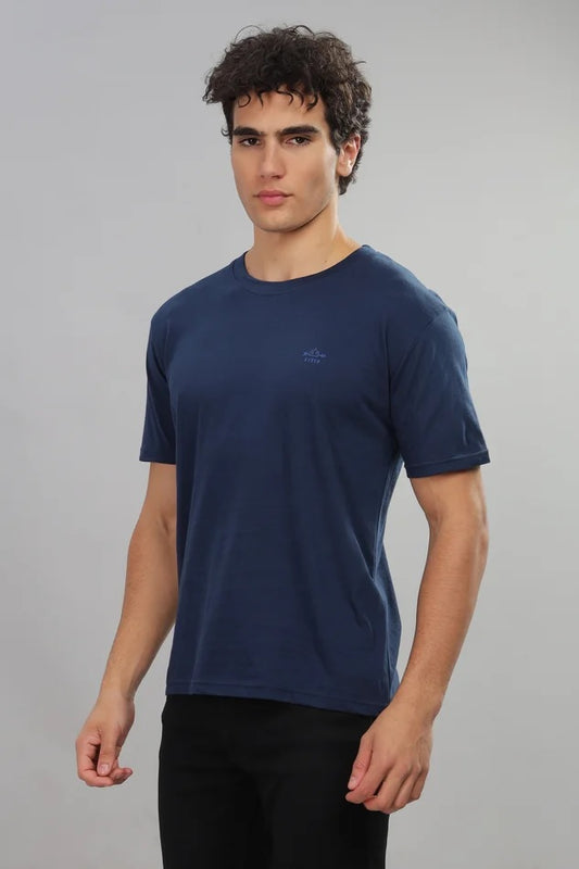 Navy – 100% Cotton tee