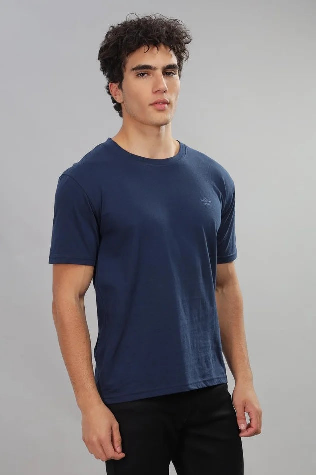 Navy – 100% Cotton tee