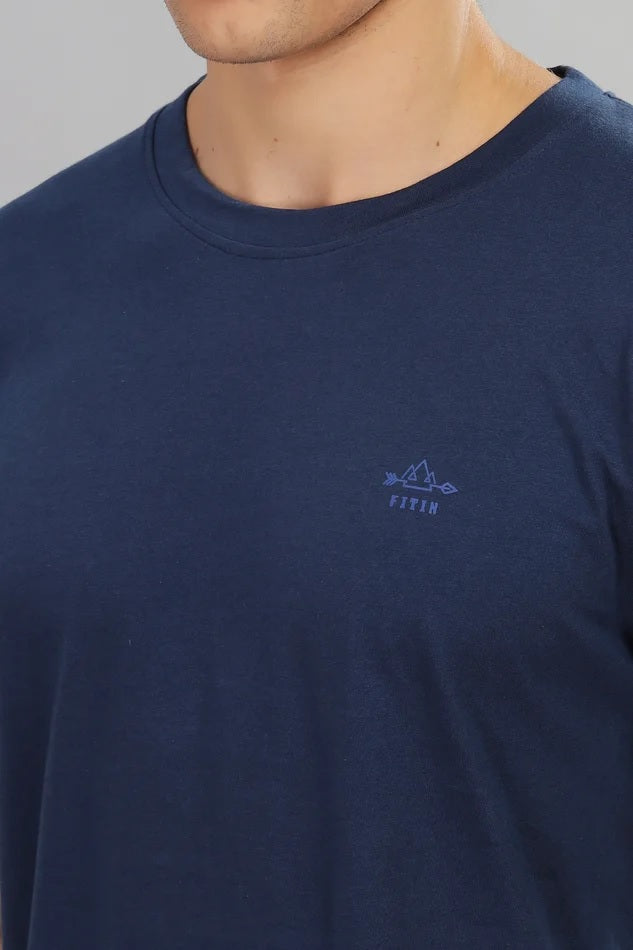 Navy – 100% Cotton tee