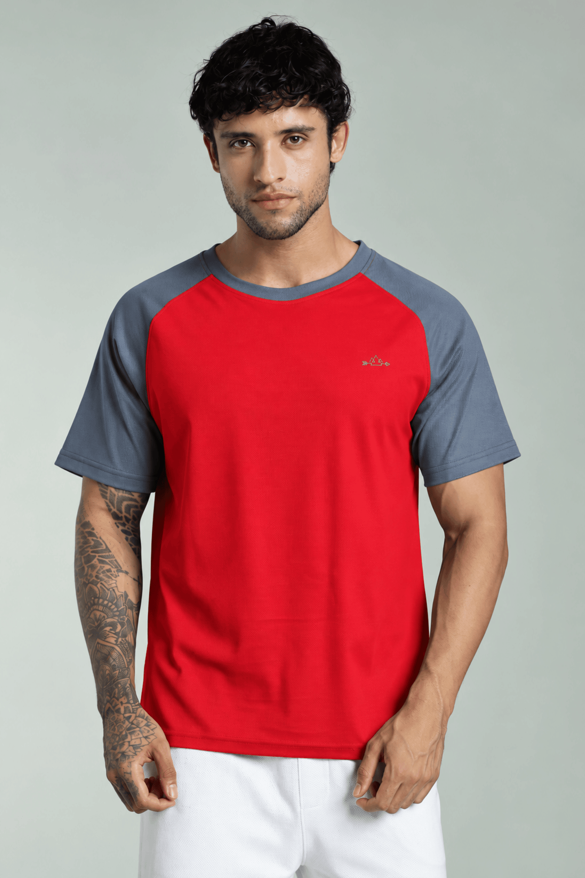 Red & Steel Grey – Activewear
