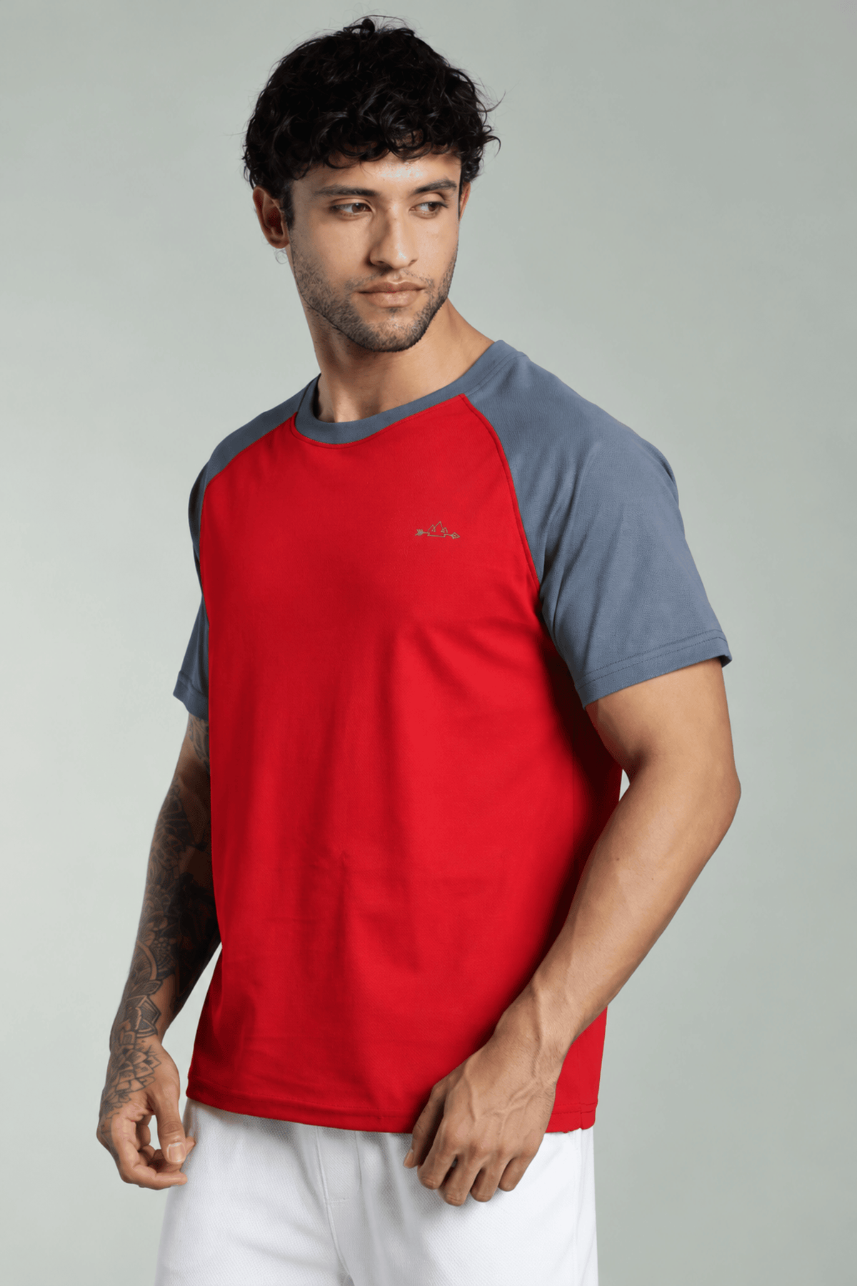 Red & Steel Grey – Activewear