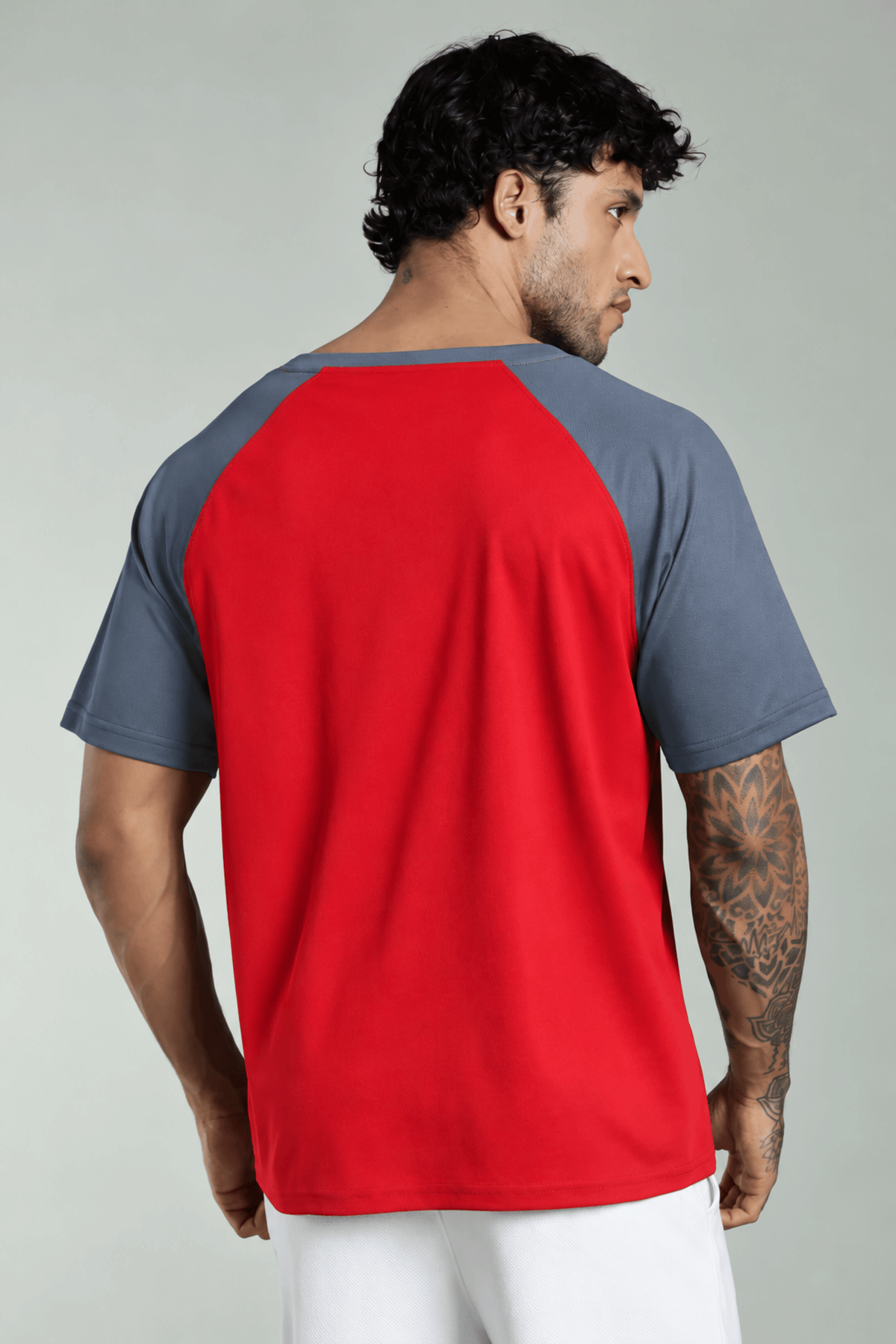 Red & Steel Grey – Activewear
