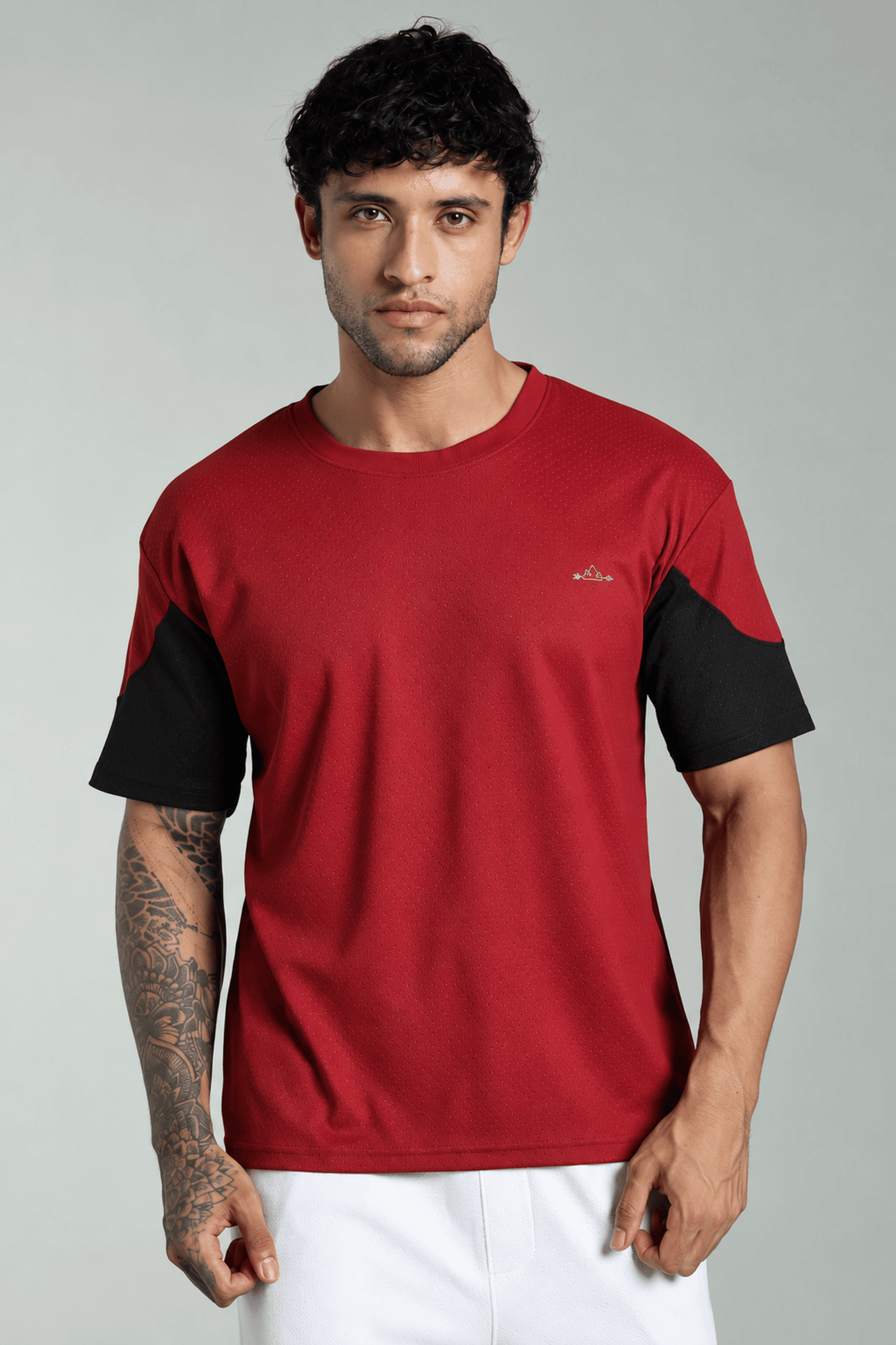 Wine Red & Black - Activewear
