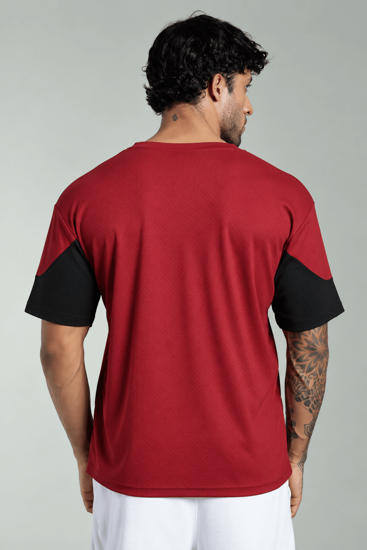 Wine Red & Black - Activewear