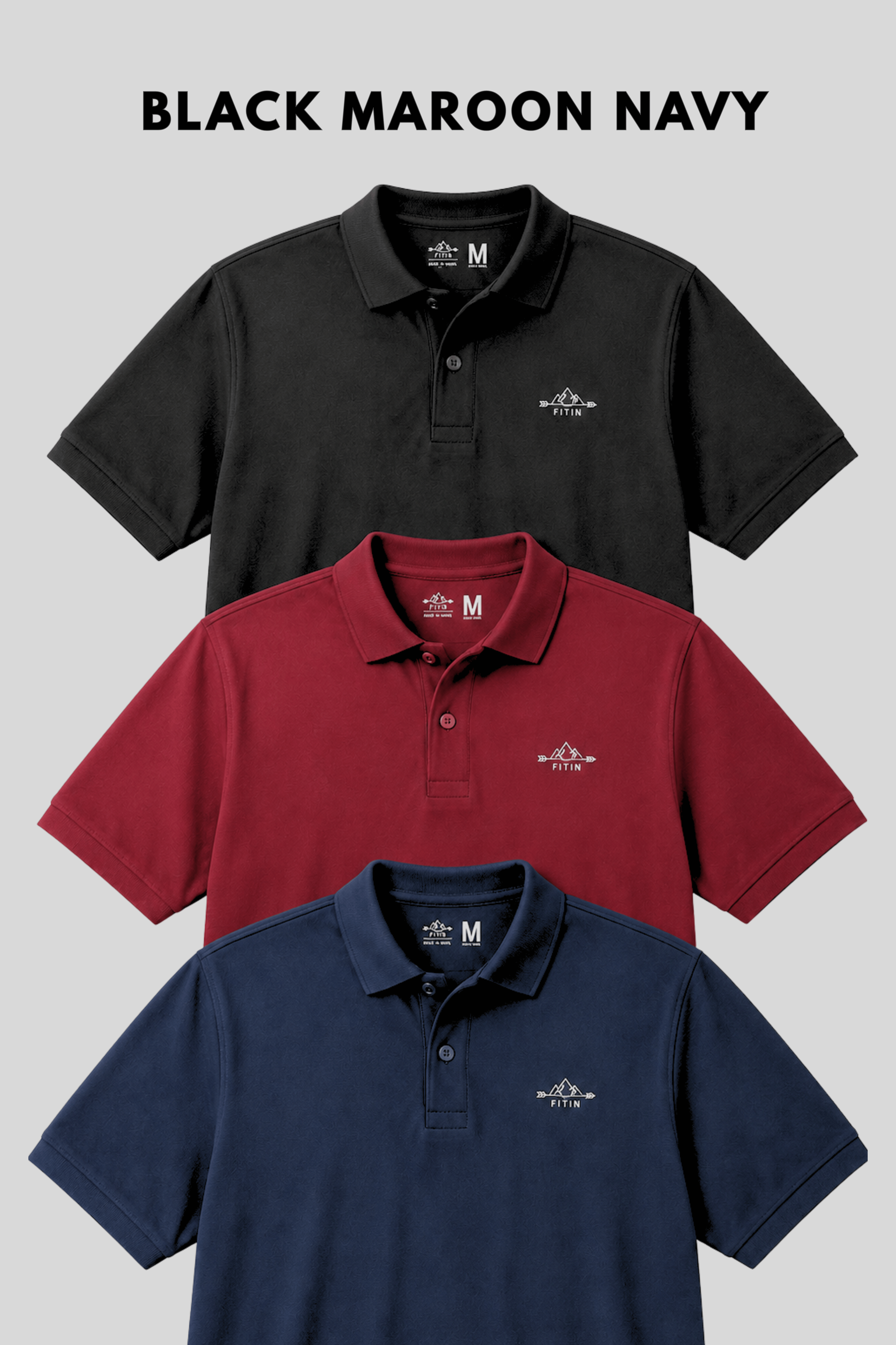 Smart Polo Combo (Pack of 3)