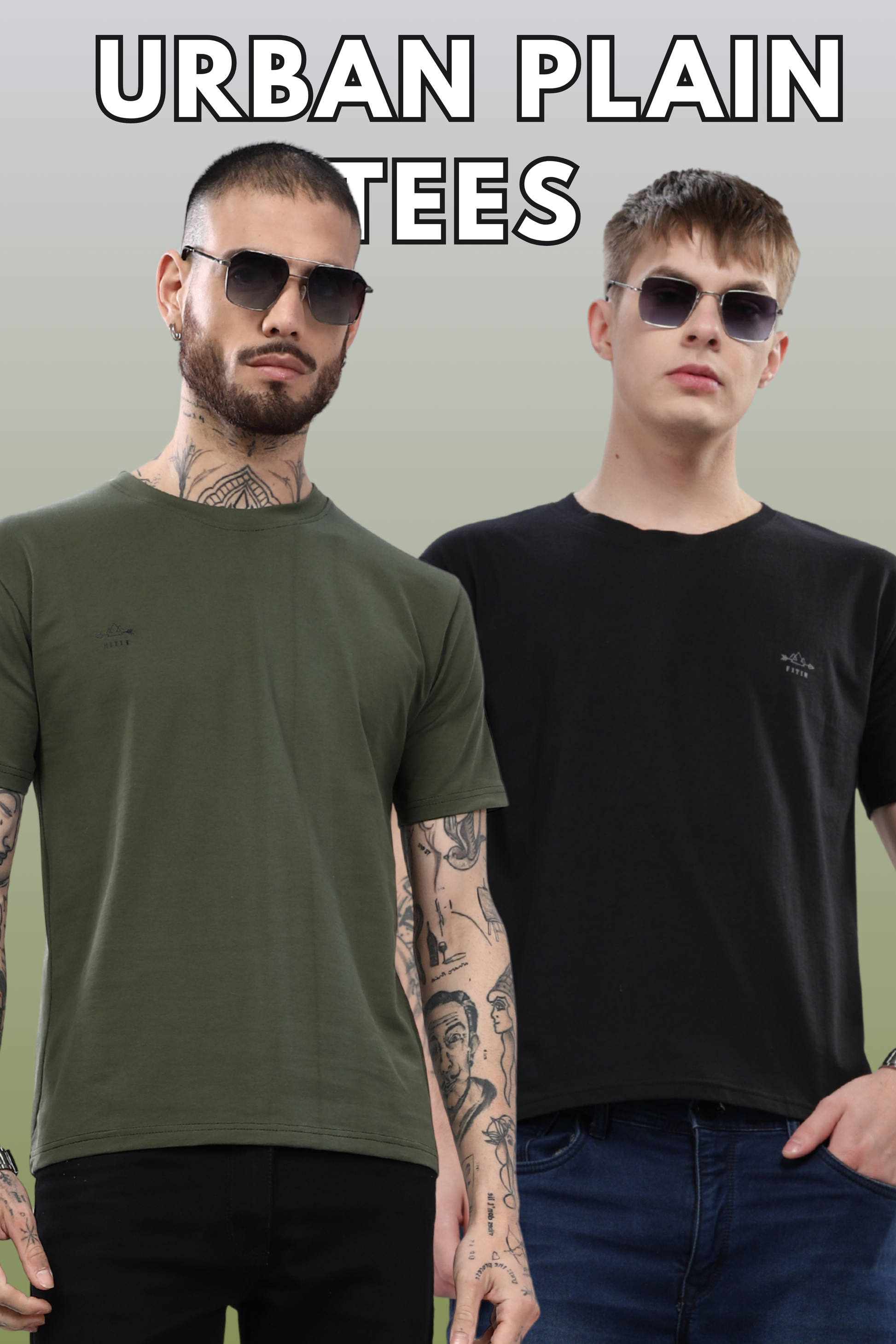 Urban Plain Tees - HS (Pack of 2)