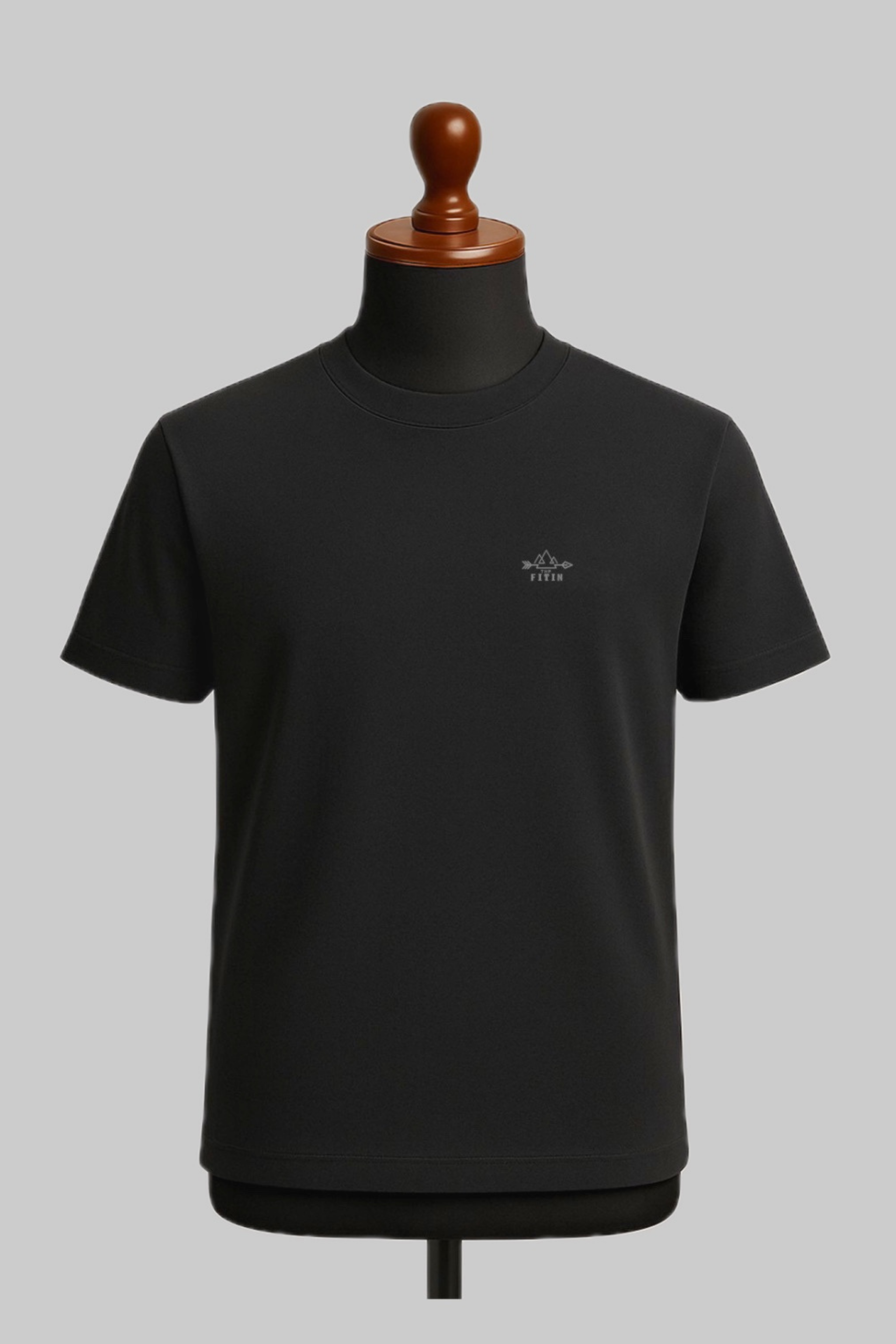 Black Plain T-Shirt