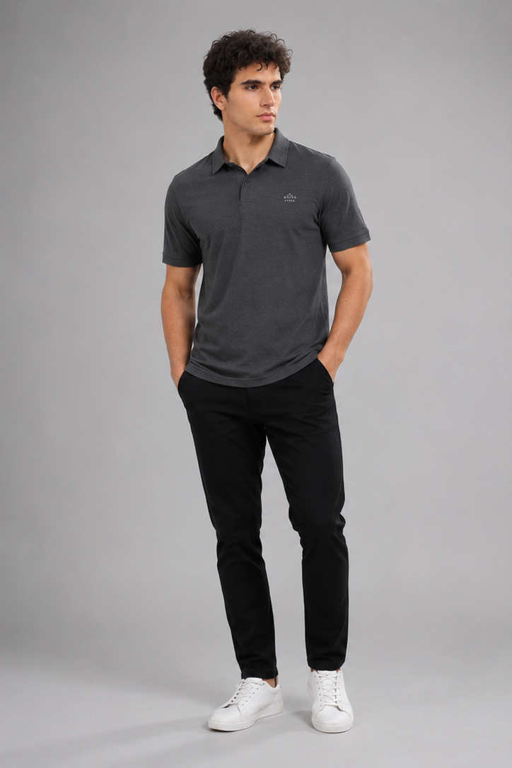 Graphite Melange Polo