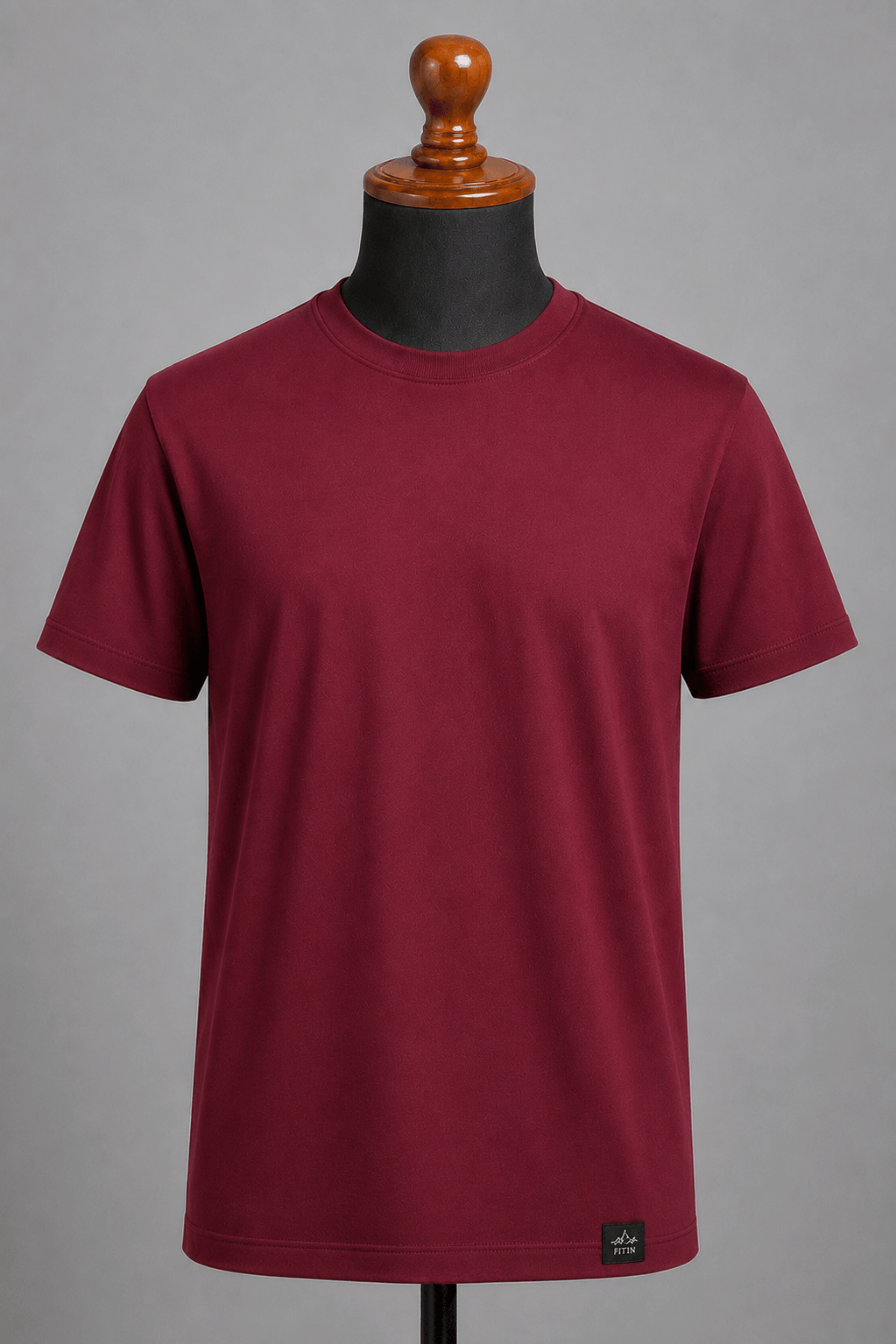 Maroon Plain Tee