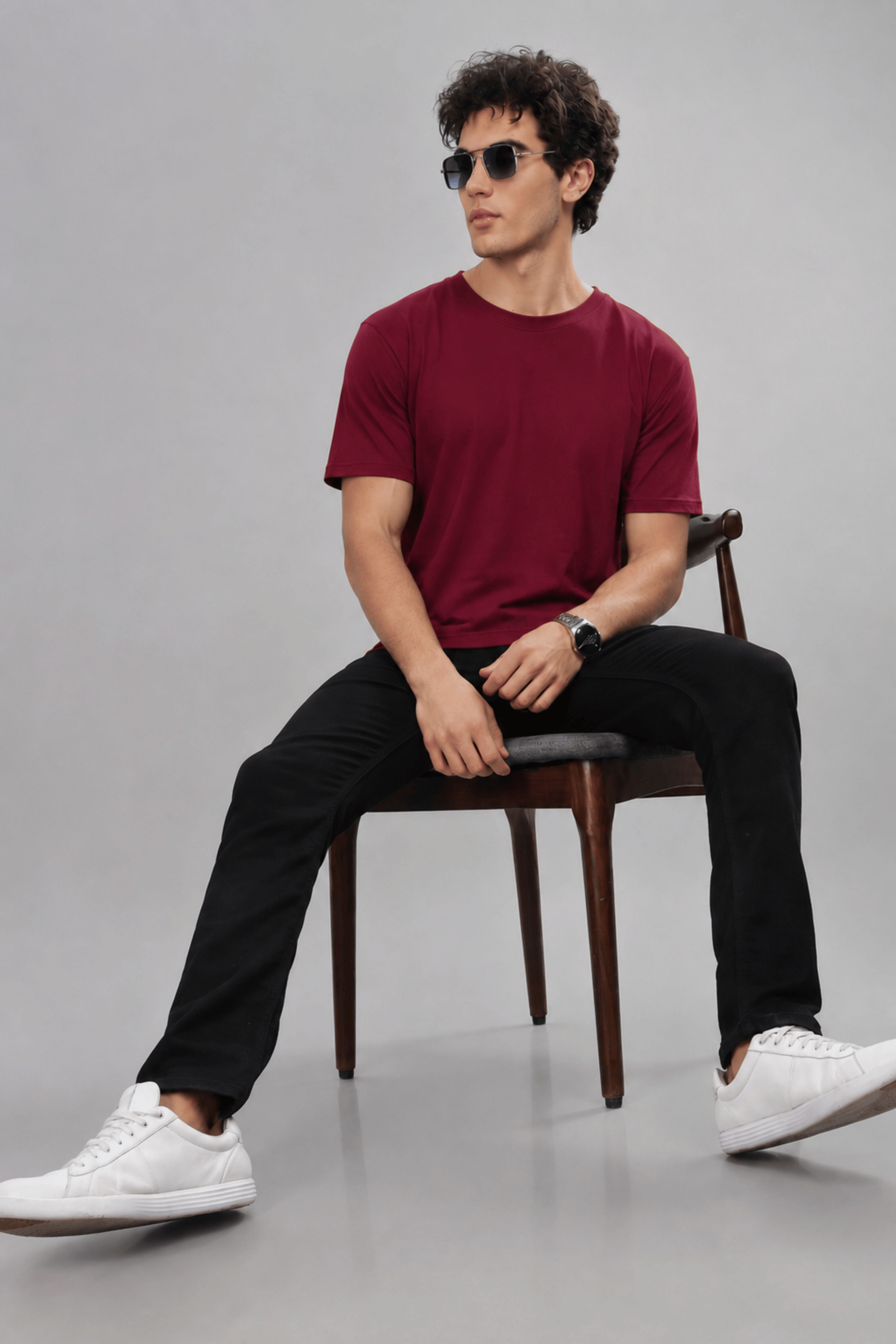 Urban Plain Tees Combo (Pack of 4)